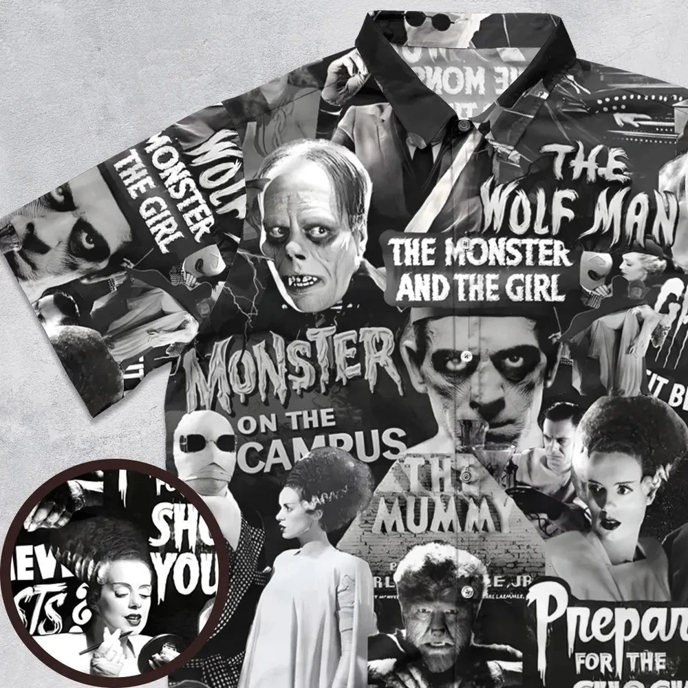 Universal Monsters Hawaiian Shirt