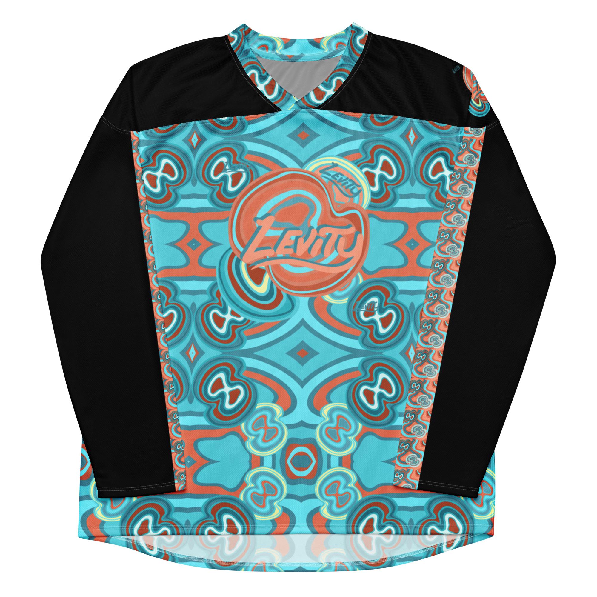 Levity Custom EDM Rave Hockey Jersey | Custom Name and Number
