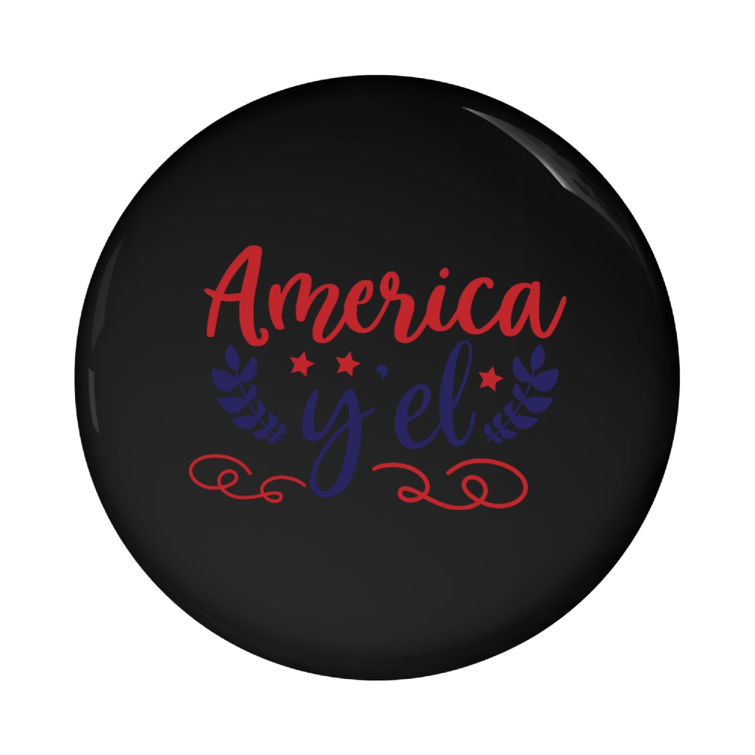 America y All Pin Buttons