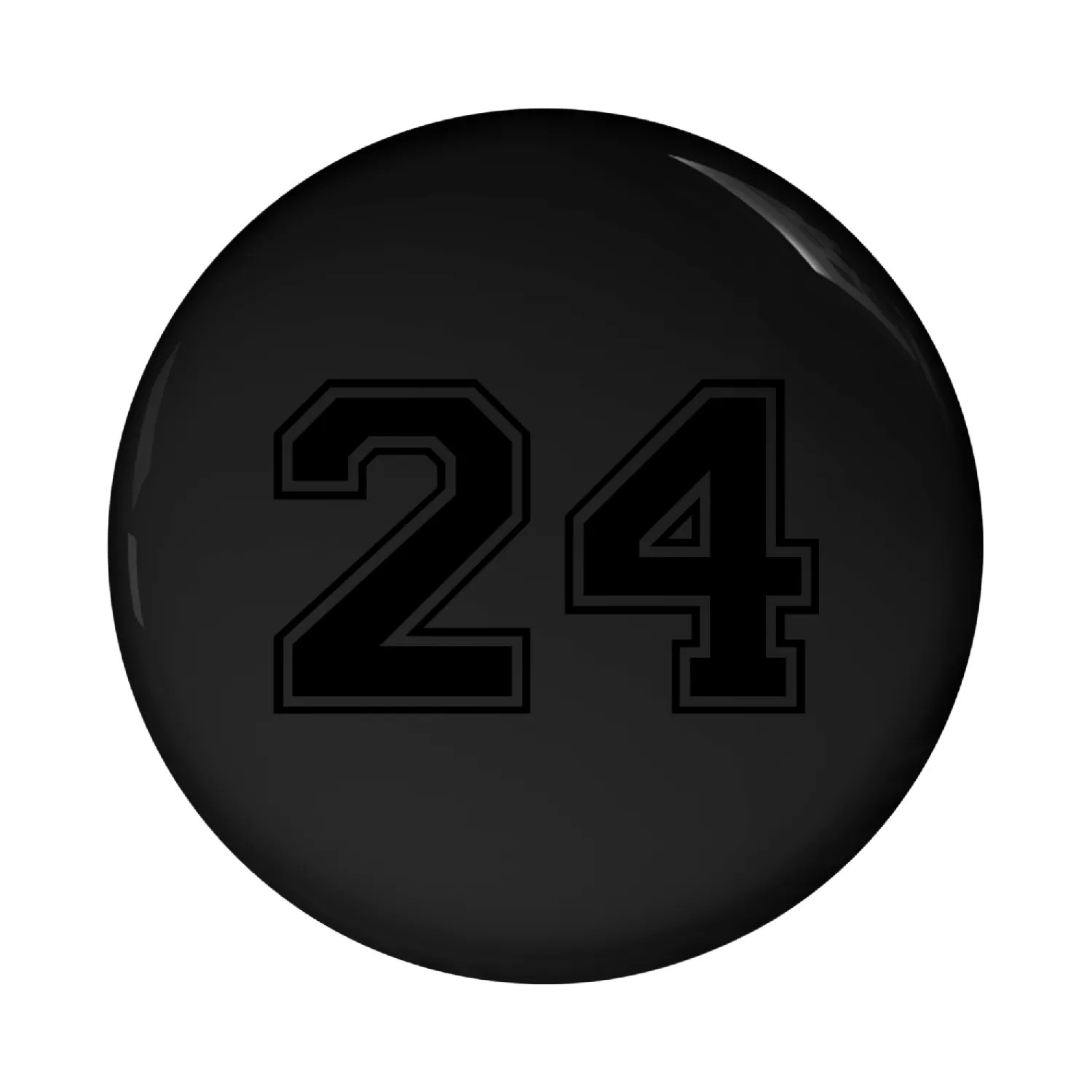 Varsity Number 24 Pin Buttons
