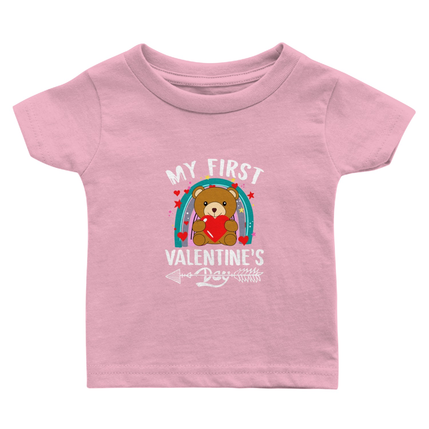 My First Valentine s Day Baby T Shirts