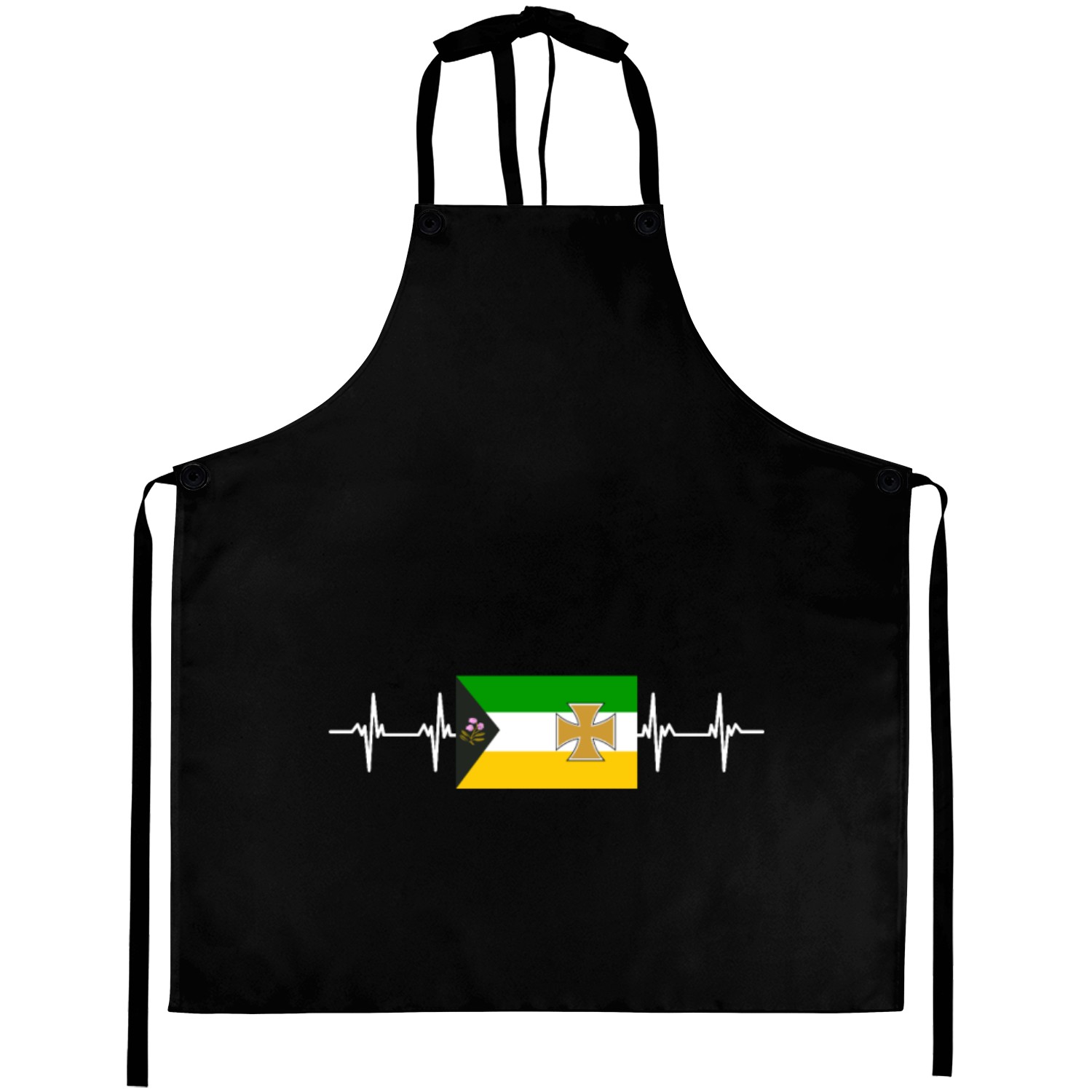 Irish Ireland Offaly Flag Aprons