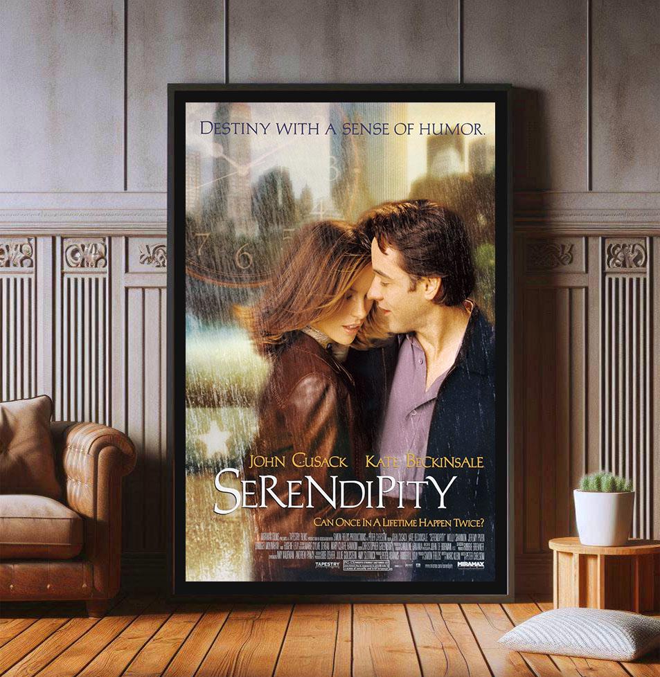Serendipity Movie Poster, High Quality Canvas Print, Popular Poster Prints for Wall Aesthetic Decor
