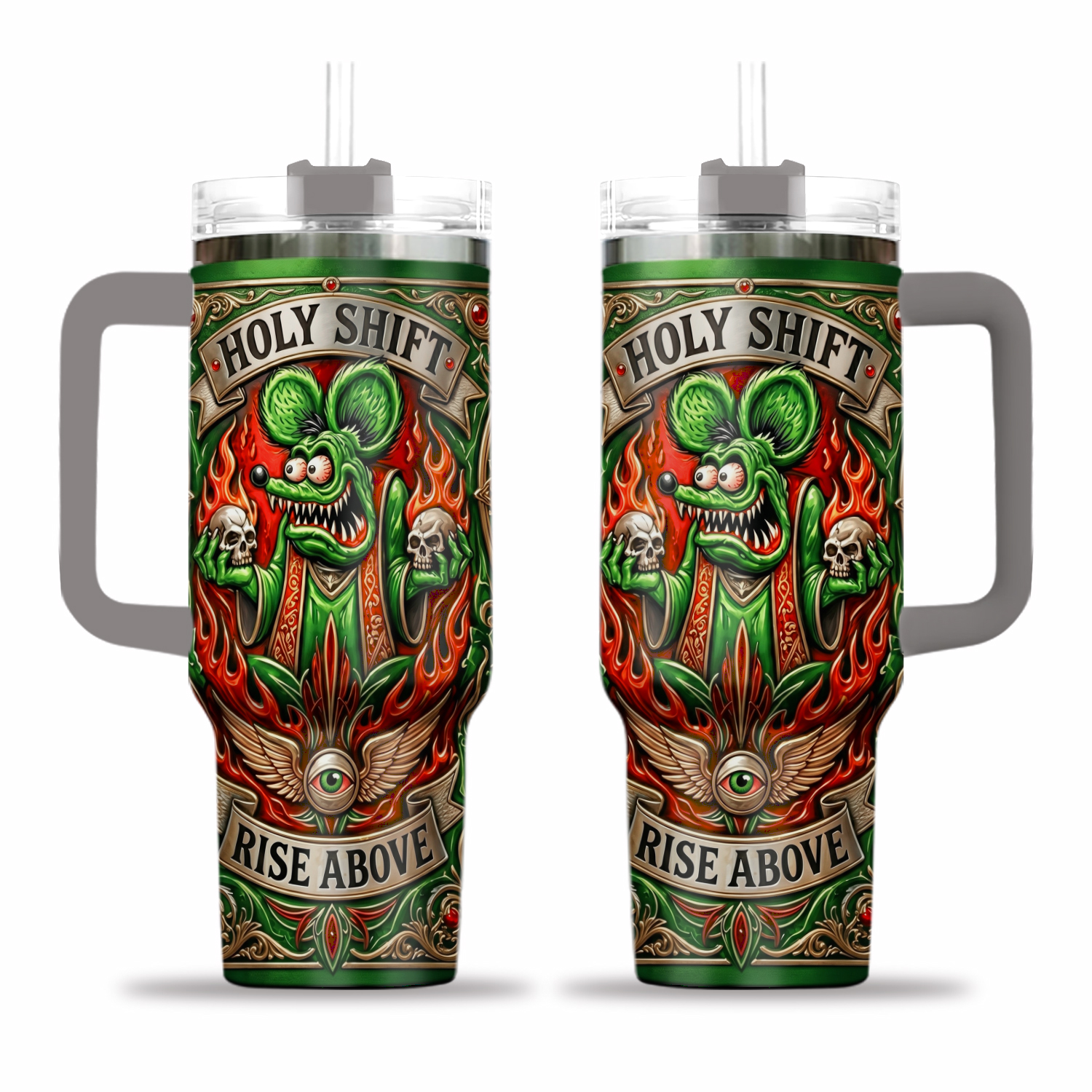 Rat Fink P40oz Tumbler with Handle