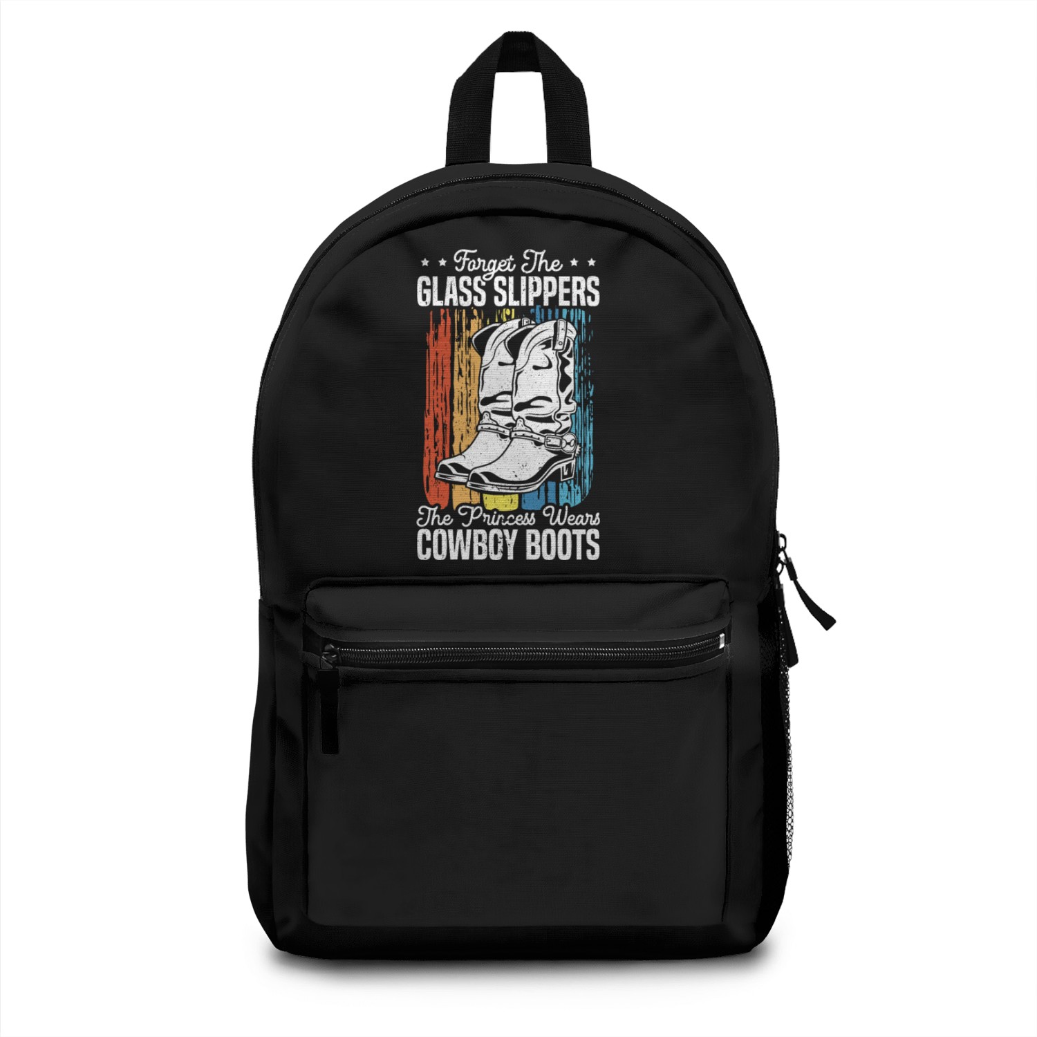 This Princess Wear Cowboy Boots Cowgirl Lover Backpacks