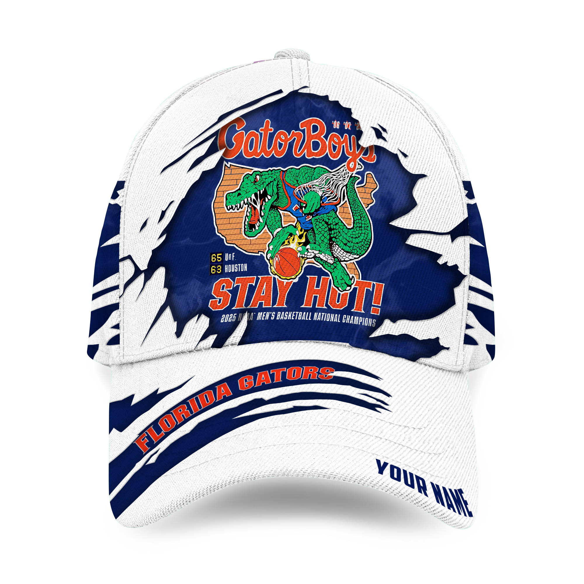 Personalized Florida Gator 2025 Men’s Basketball Classic Cap