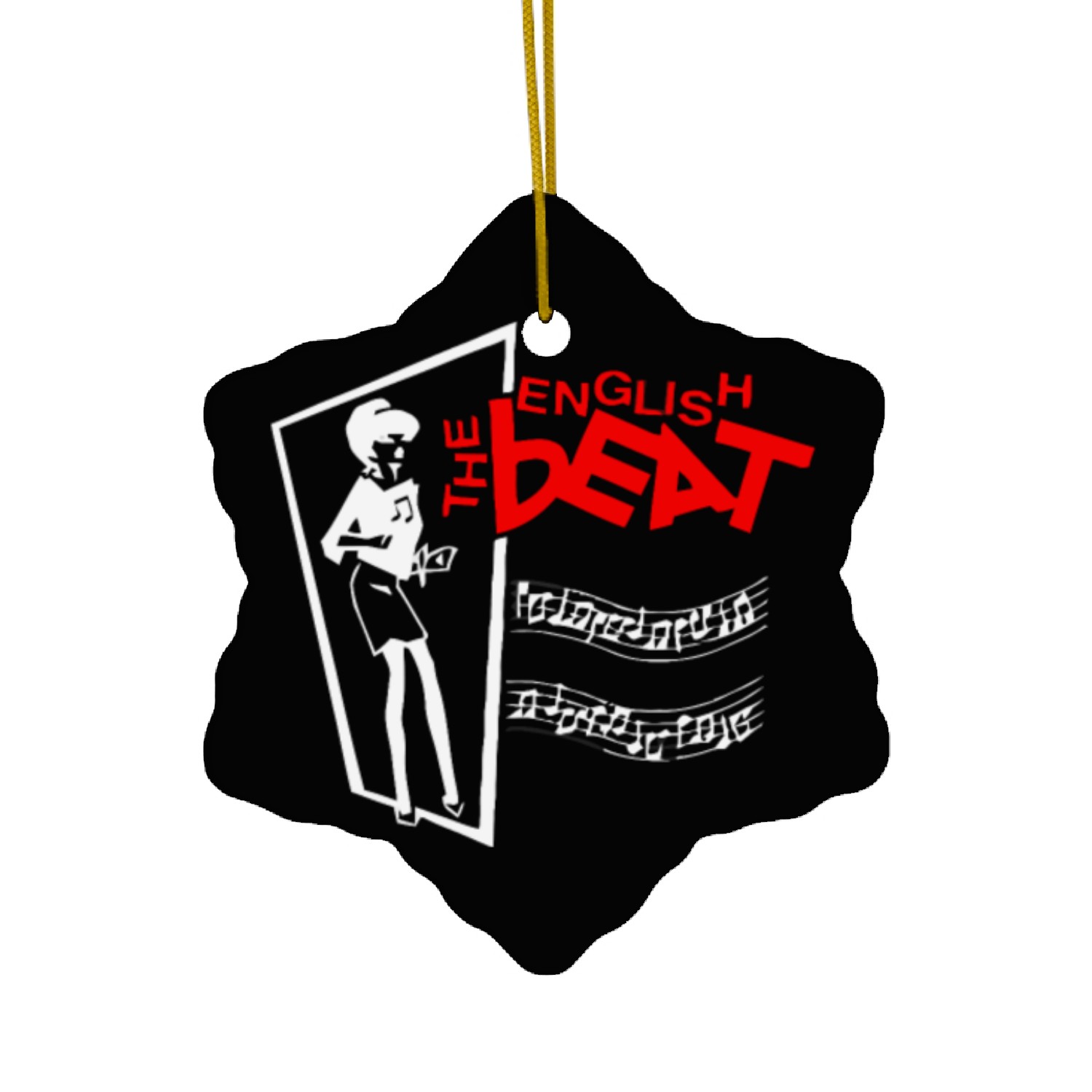 The English Beat Ska music Ceramic Ornaments