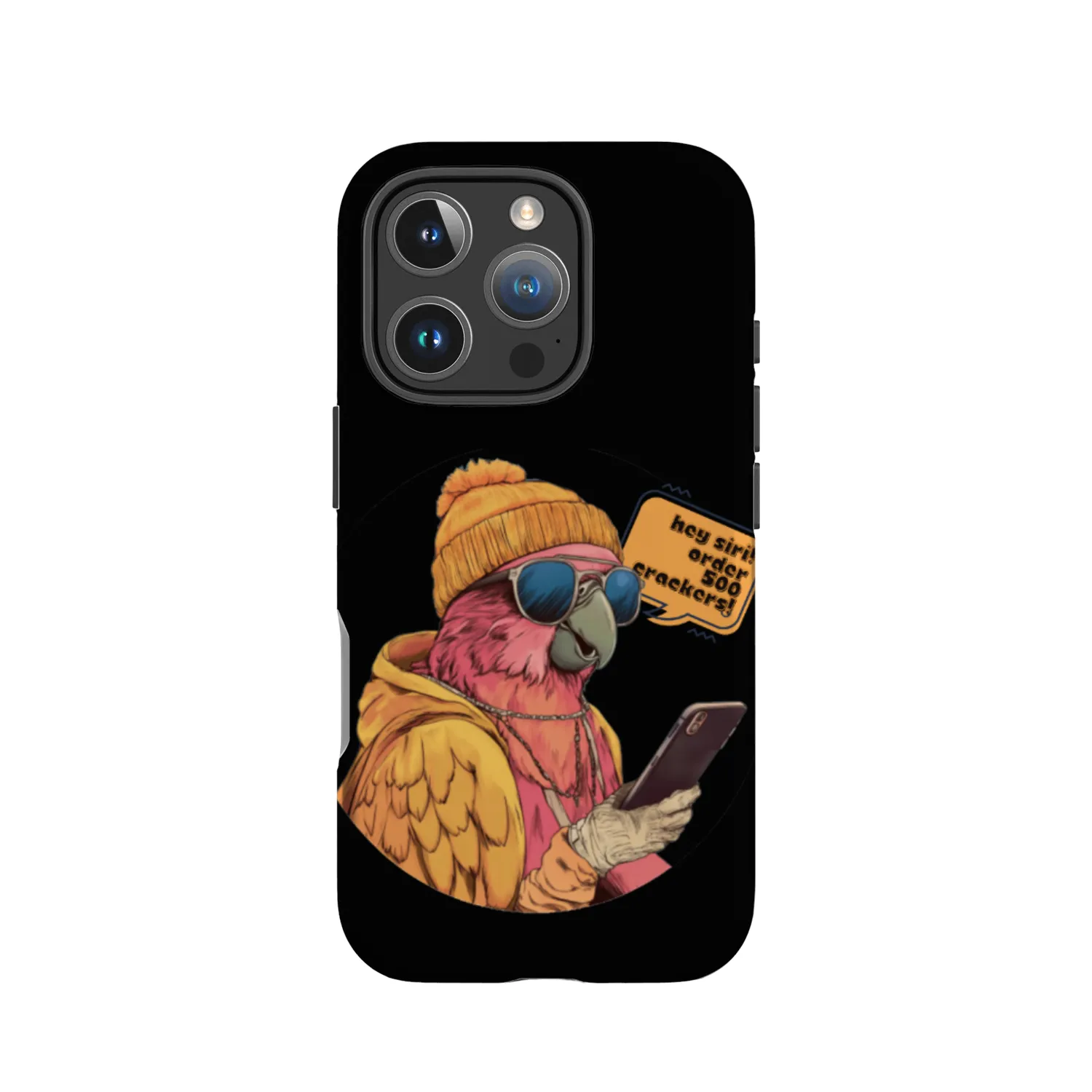 Parrot Hey Siri IPhone Cases