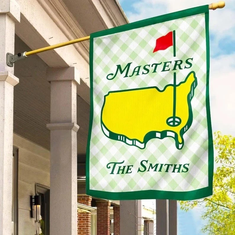 2026 Personalized Master Golf National Tournament 2 Sides Flag Gift Fans