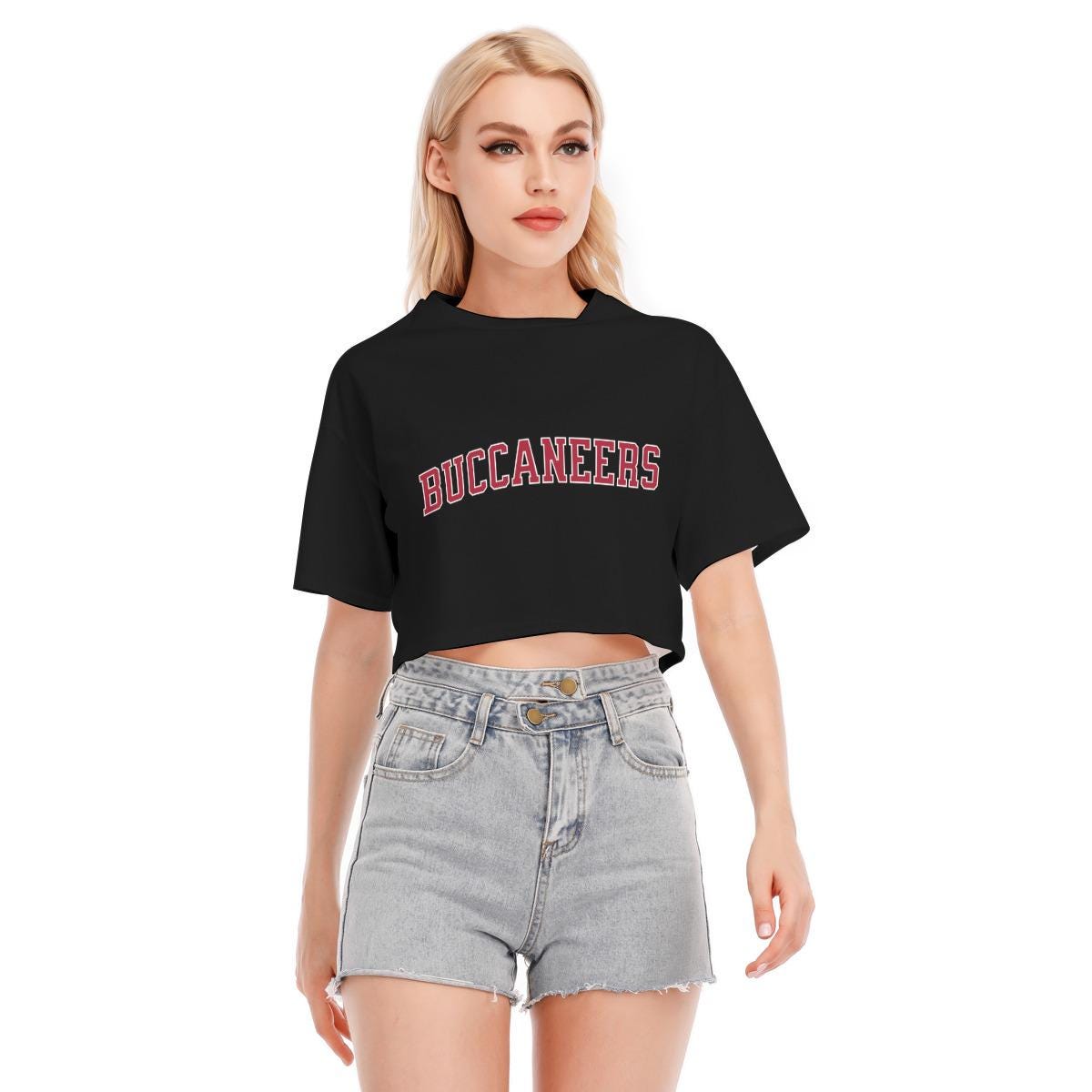 Buccaneers Football Womens Crop Top, Sports Fan Clothing