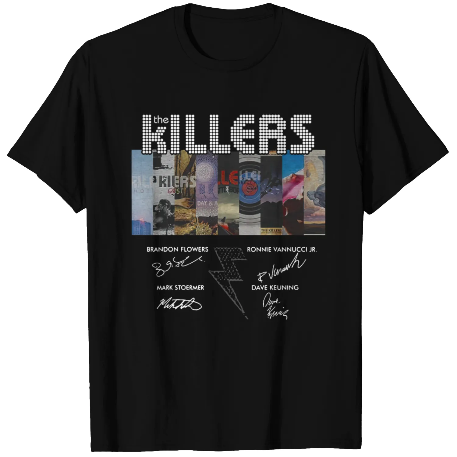 The Killers Band Members Signatures T-Shirt