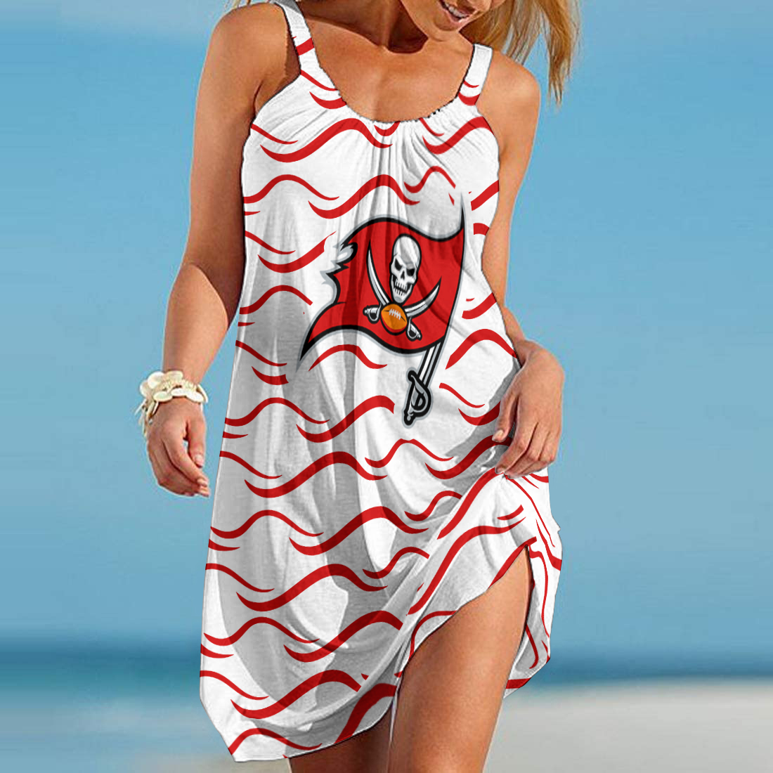 Tampa Bay Buccaneers Beach Dress