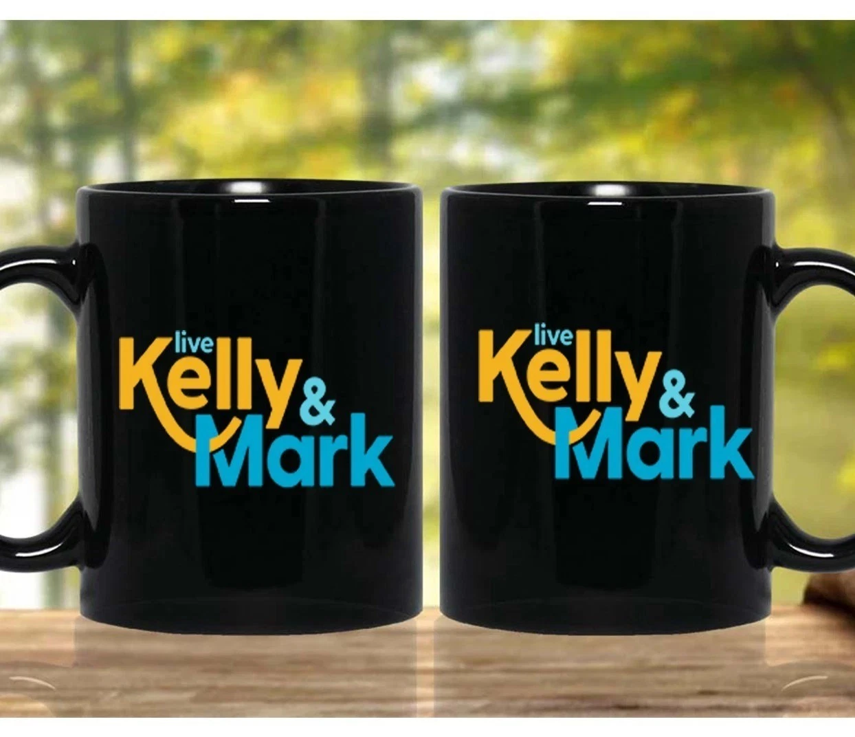 Live Kelly And Mark Funny Coffee Mug