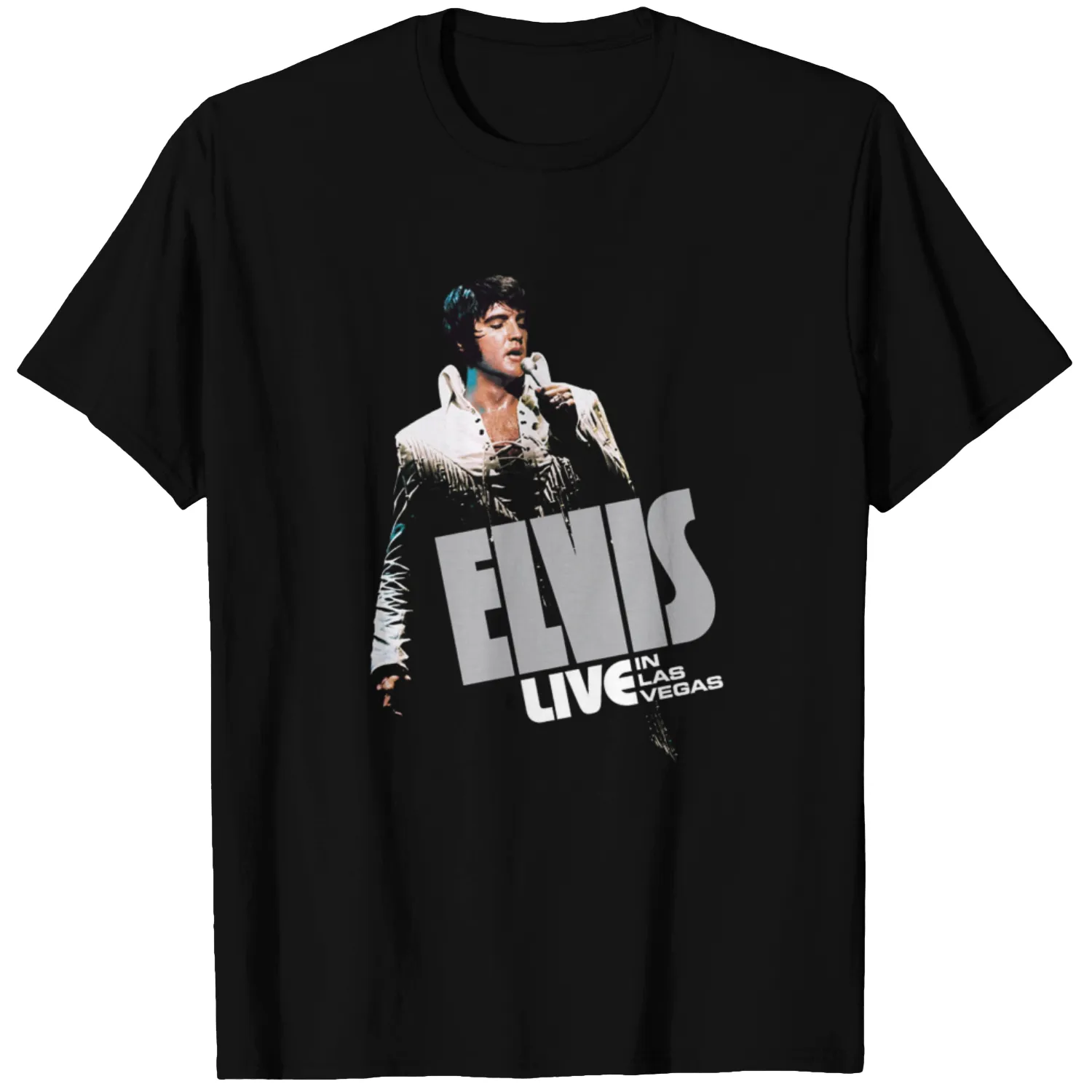 Elvis Live In Las Vegas T-Shirts