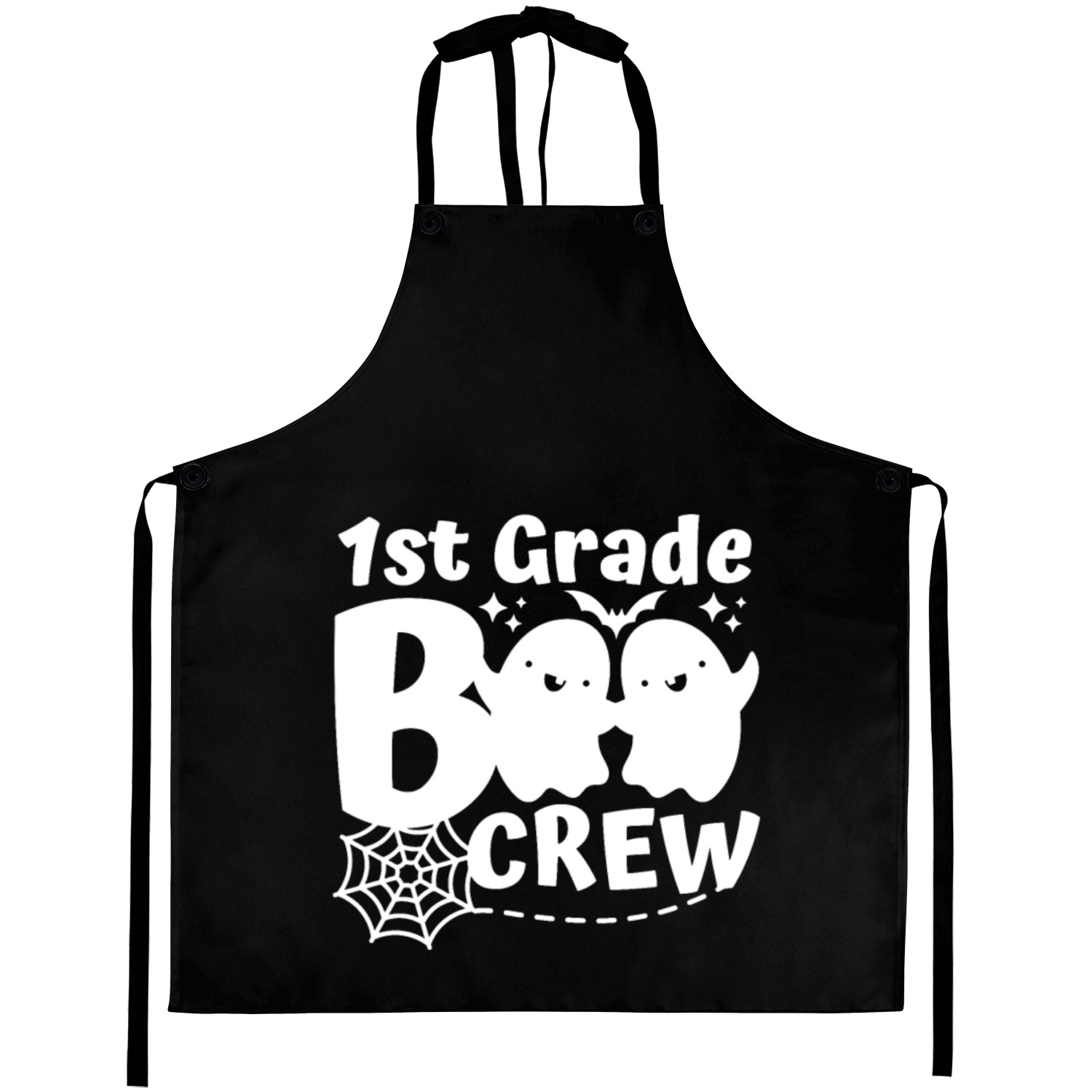 1st Grade Boo Crew Halloween First Day School Aprons
