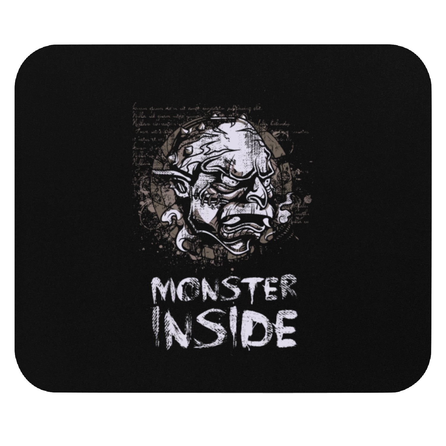 Monster inside Mouse Pads