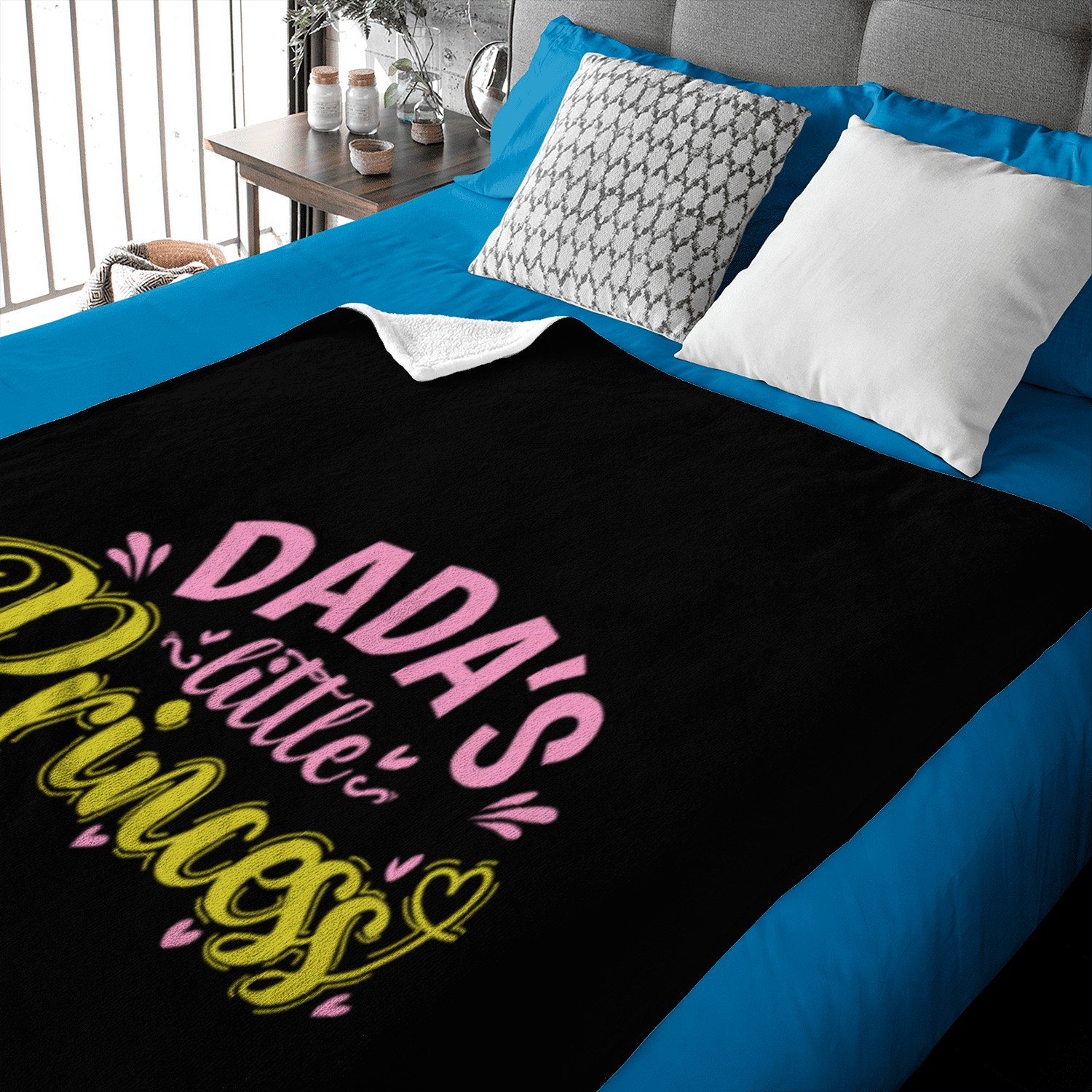 Dada's little Princess Baby Blankets