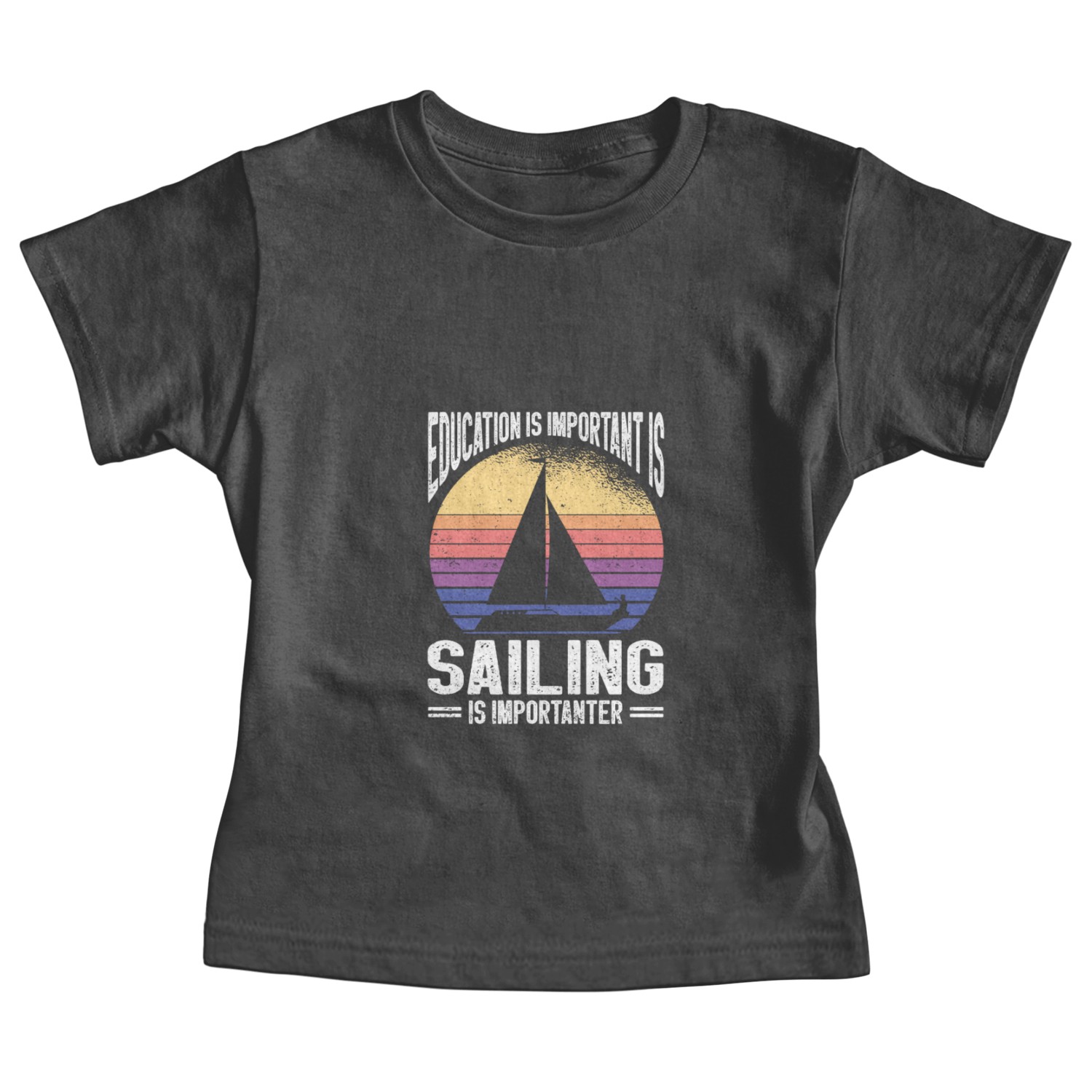 Sailing Gift Sailboat Boating Captain Best Sailor Baby Tees