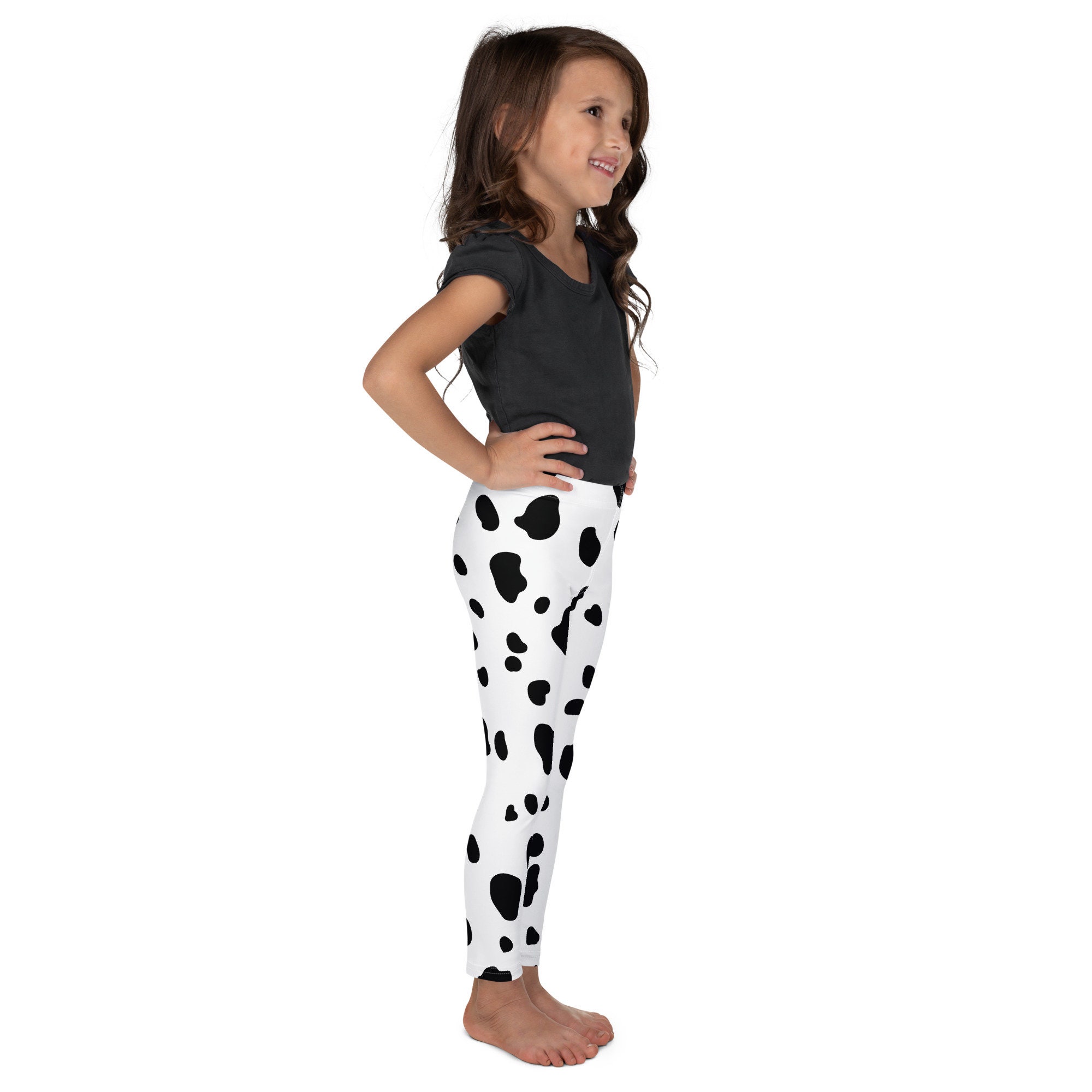 Dalmatian Dog Kids Yoga Leggings