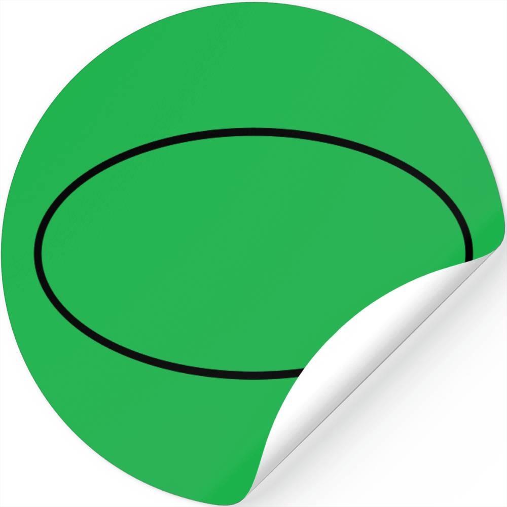 oval Stickers