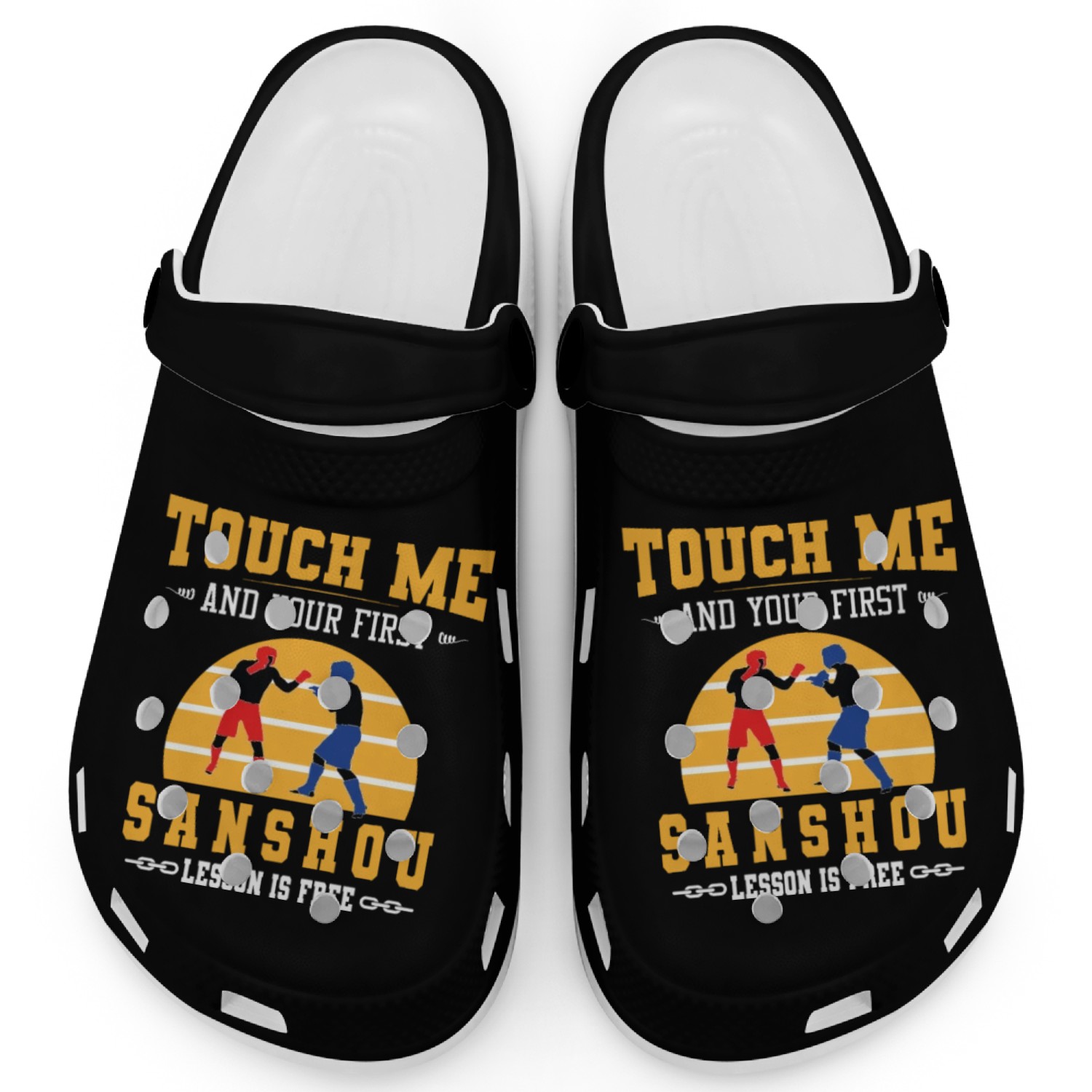 Touch Me and Your First Sanshou Lesson is Free Clogs