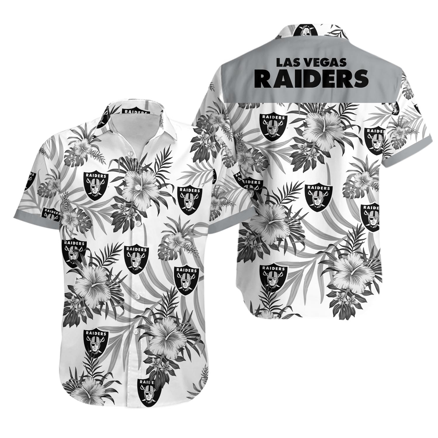 Las Vegas Football Tropical Luxe Hawaiian Shirt, Gift for Fan