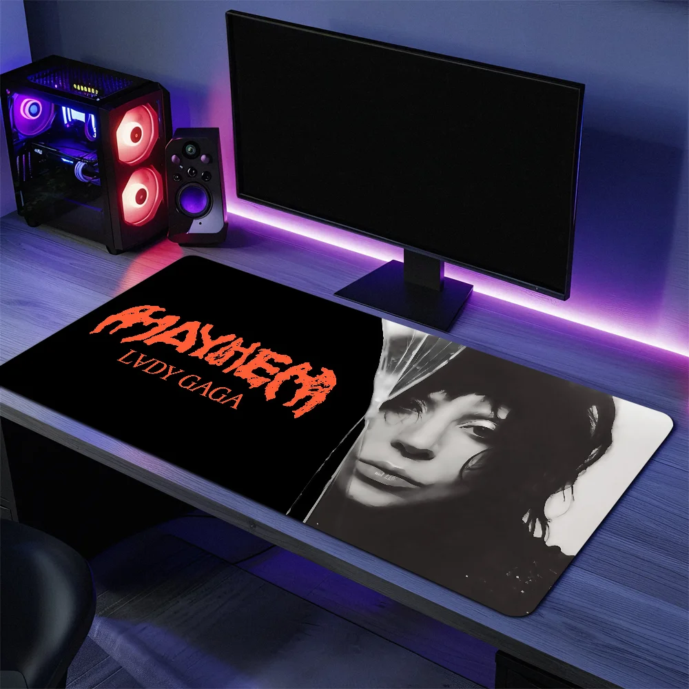 Mayhem Ld ga singer Mouse Pad Large Desk Mat