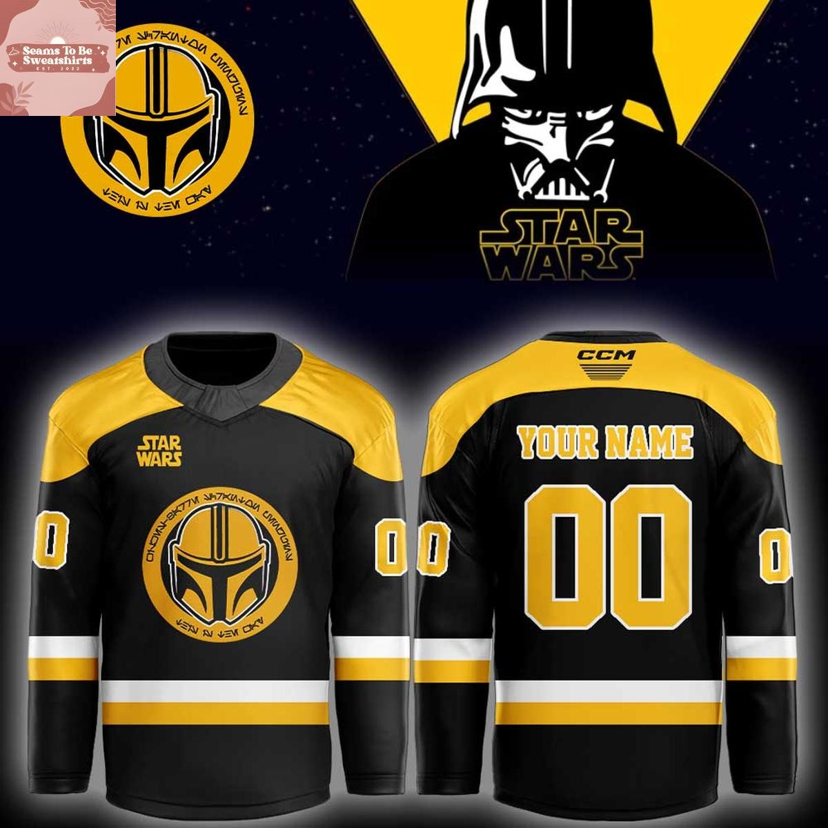 Wilkes-Barre/Scranton Penguins x Star Wars Game Night 2026 Personalized Hockey Jersey