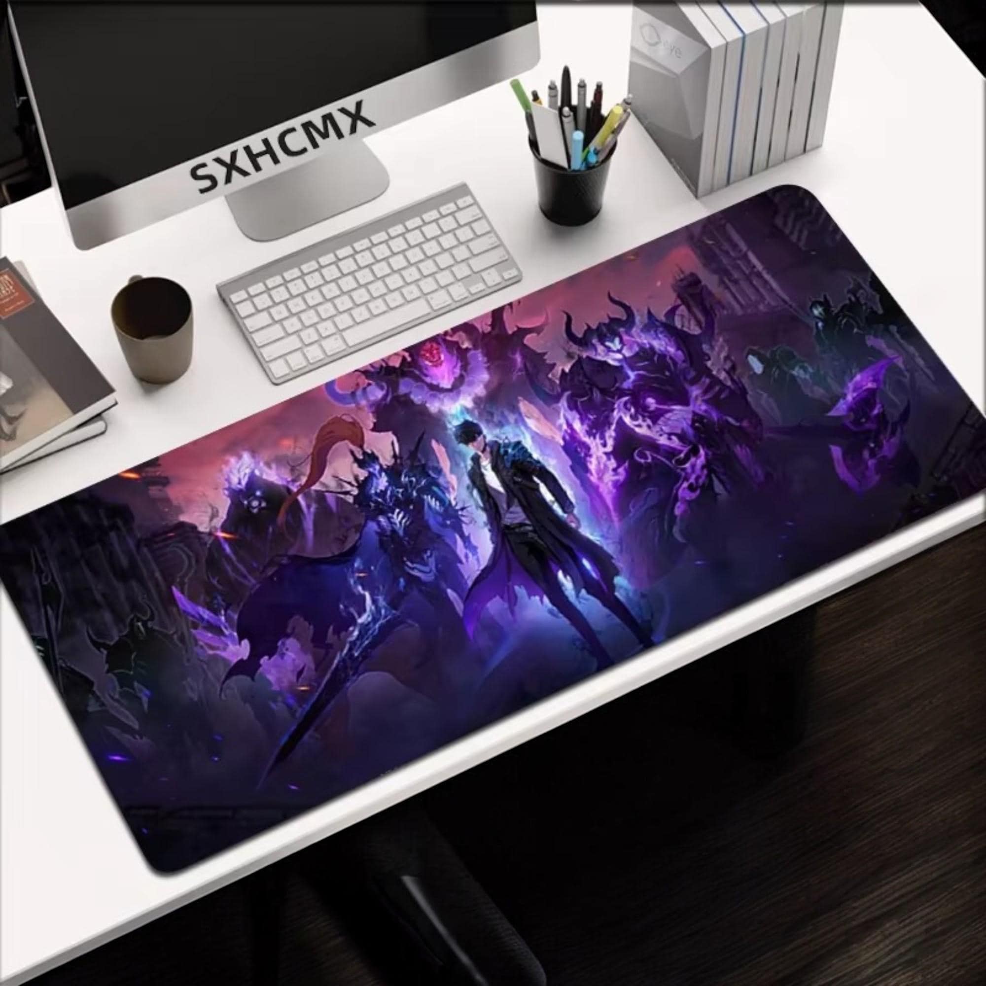 Su.ng jin-woo Solo Leveling Mouse Pad Non-Slip Rubber Base, Perfect for Gamers