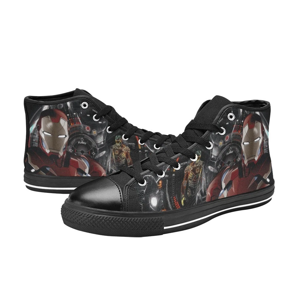 Iron Man High Top Shoes Sneakers