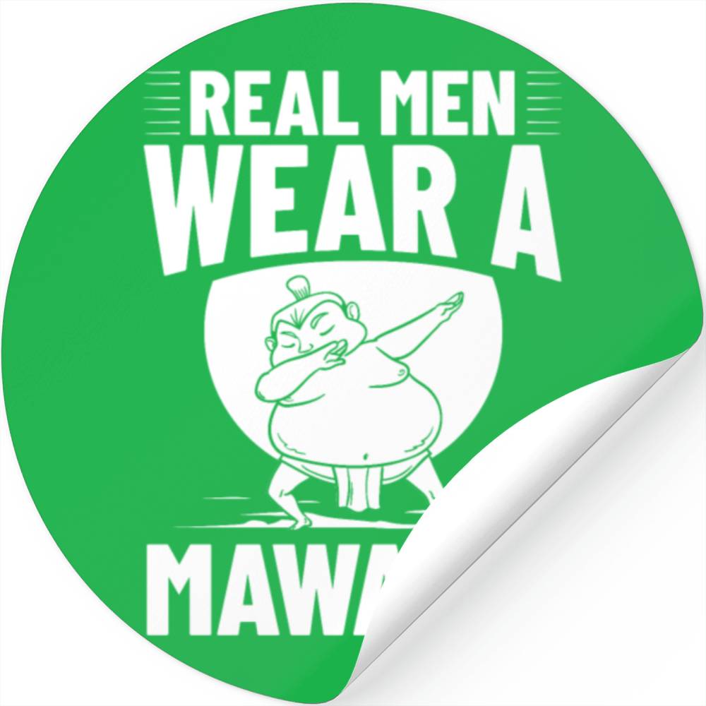 Sumo Wrestling Japanese Wrestler Sport Mawashi Stickers
