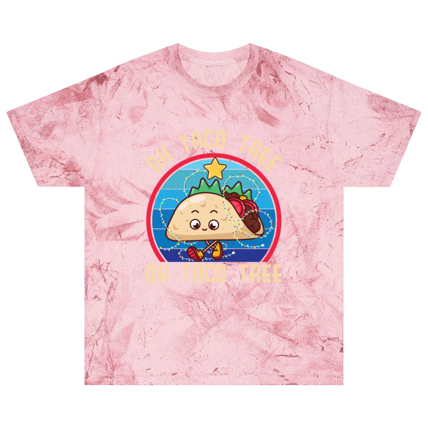 Oh Taco Tree Christmas Cute Xmas Mexican Food Love Blast T Shirts