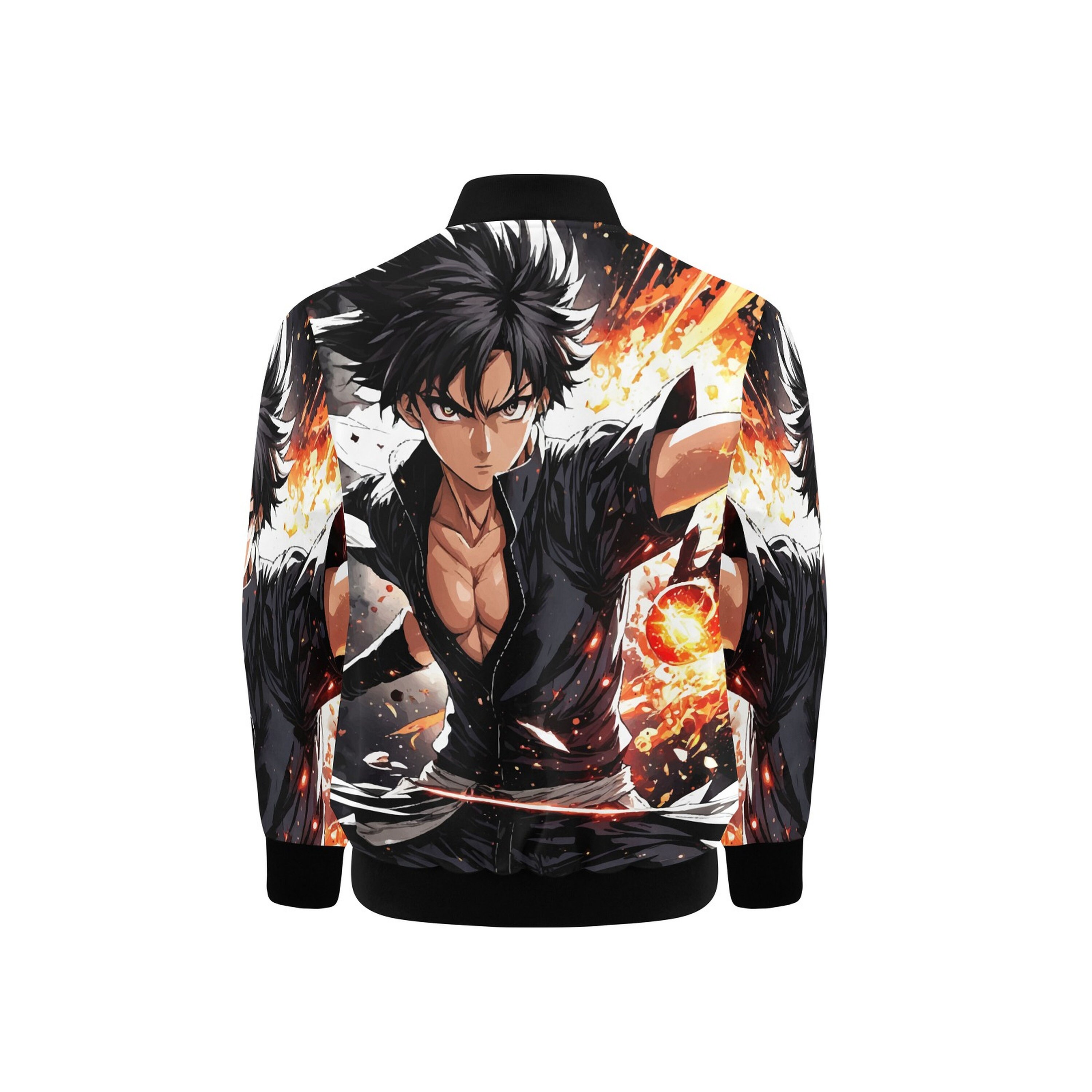 Bomber Jacket with Pockets Manga Mangas Comics