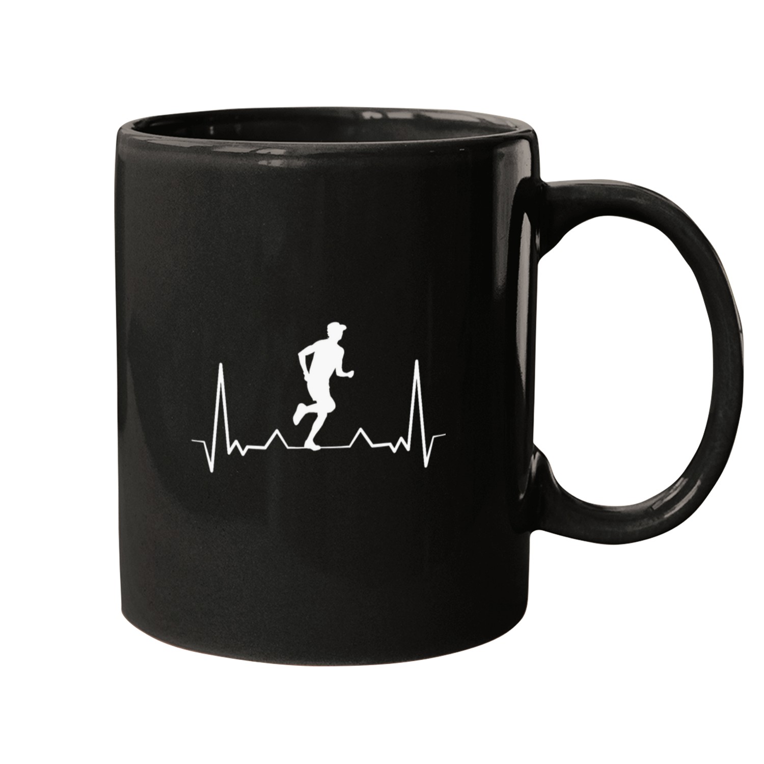 Ultra run Heartbeat Mugs