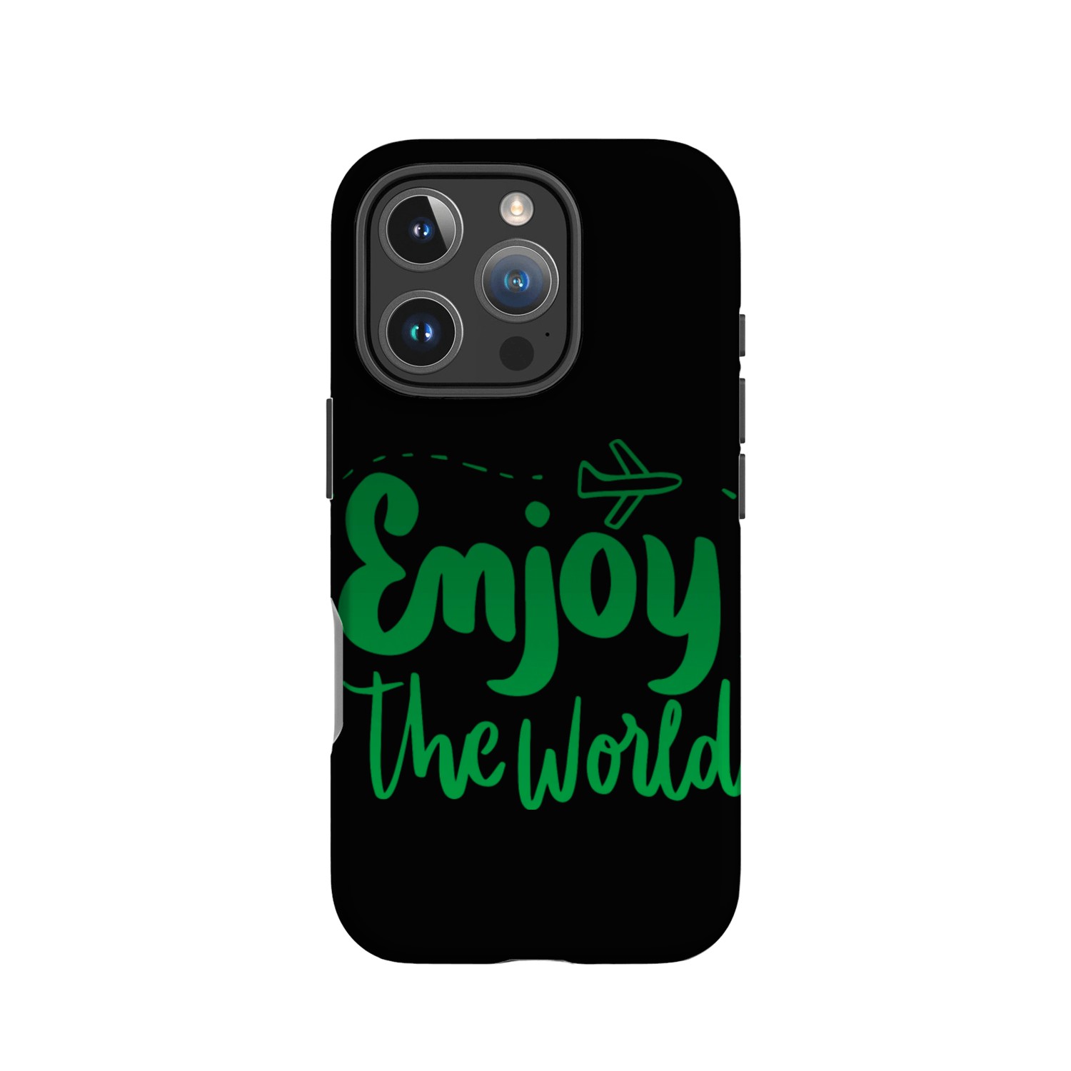 enjoy the world IPhone Cases