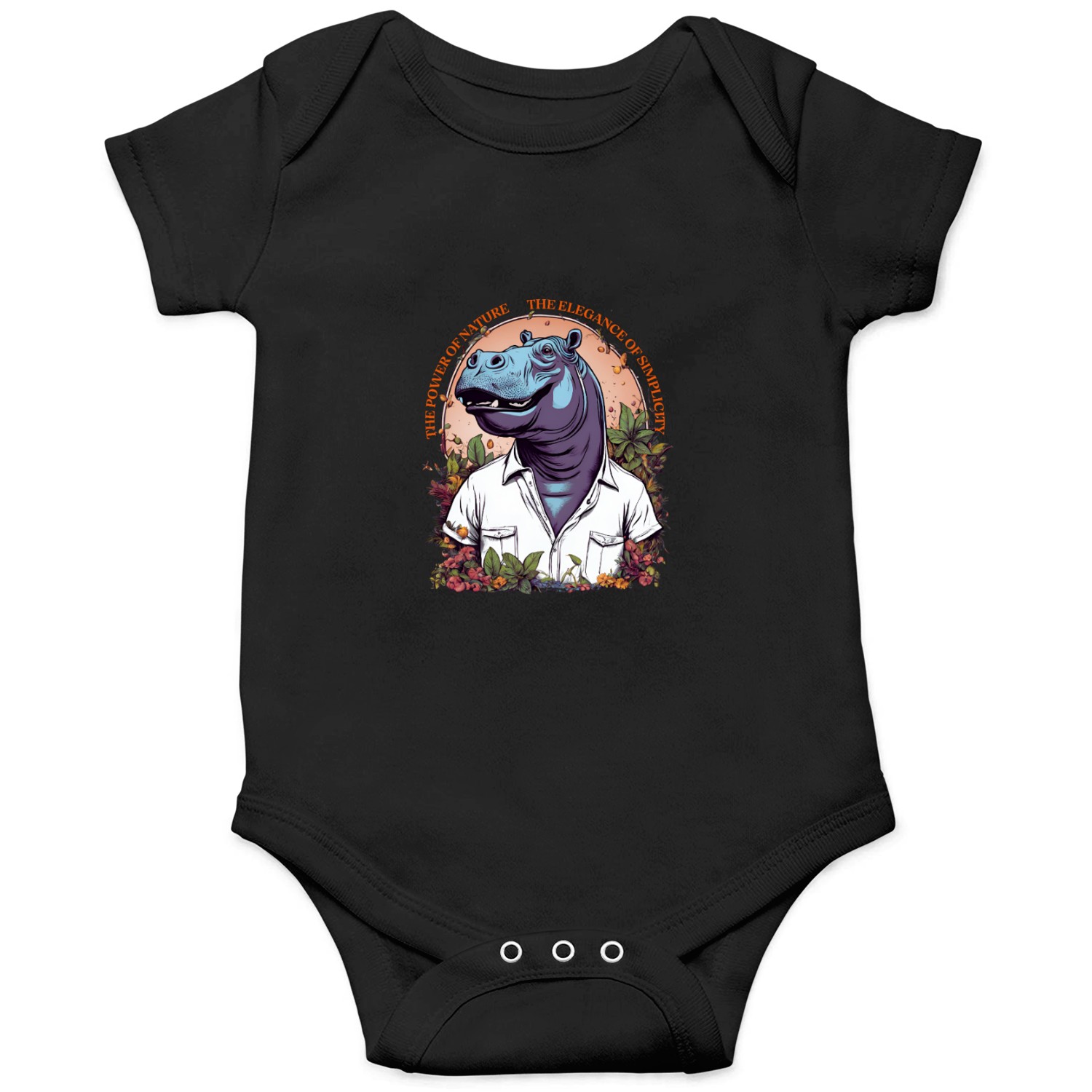 The power of nature, the elegance of simplicity Onesies