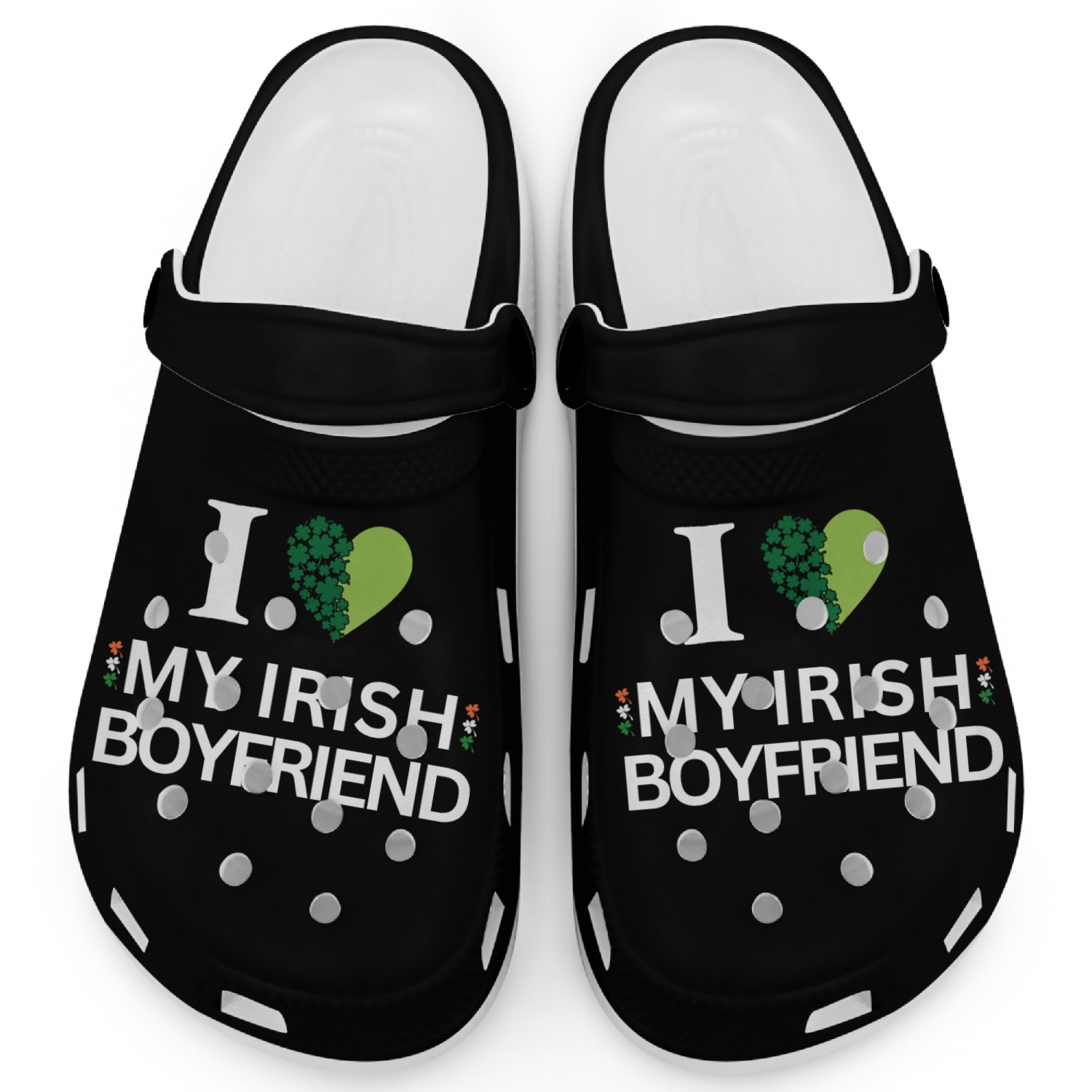 i love my irish boyfriend Clogs