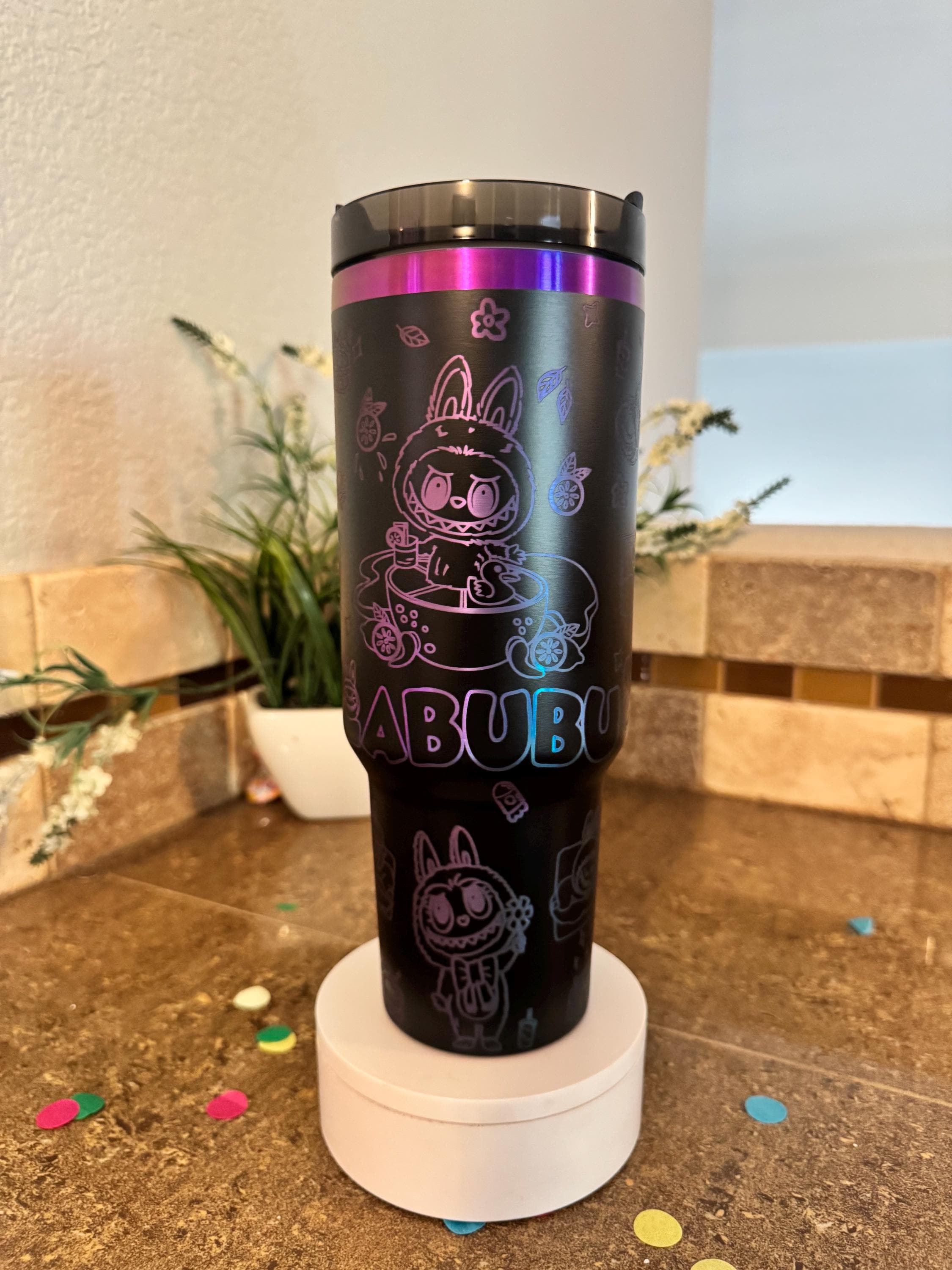 40oz Laser Engraved Tumbler Doll