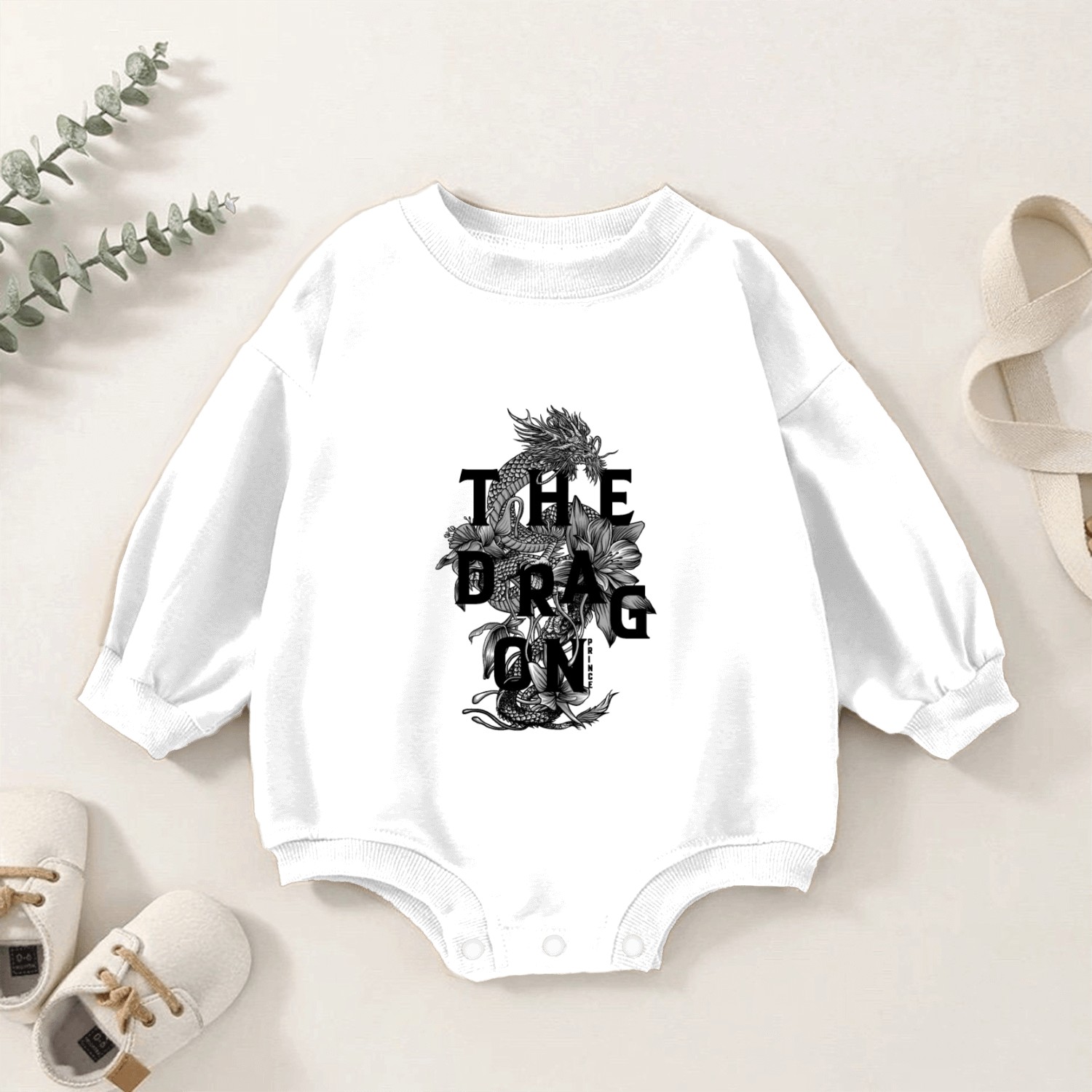 The Dragon Prince Black Baby Romper Sweatshirts