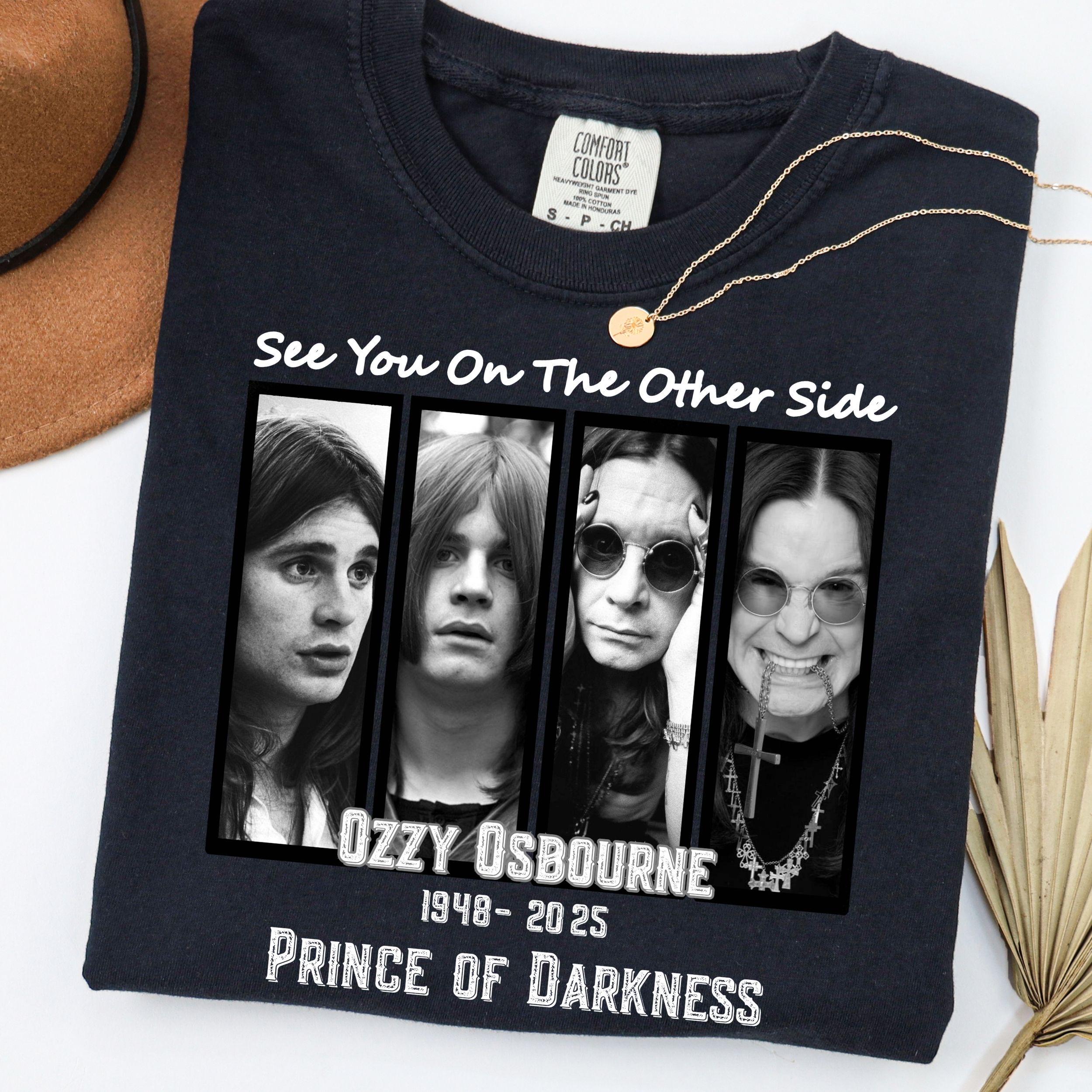 Comfort Colors See You On The Other Side T-Shirt Ozzy Osbourne Music Lover