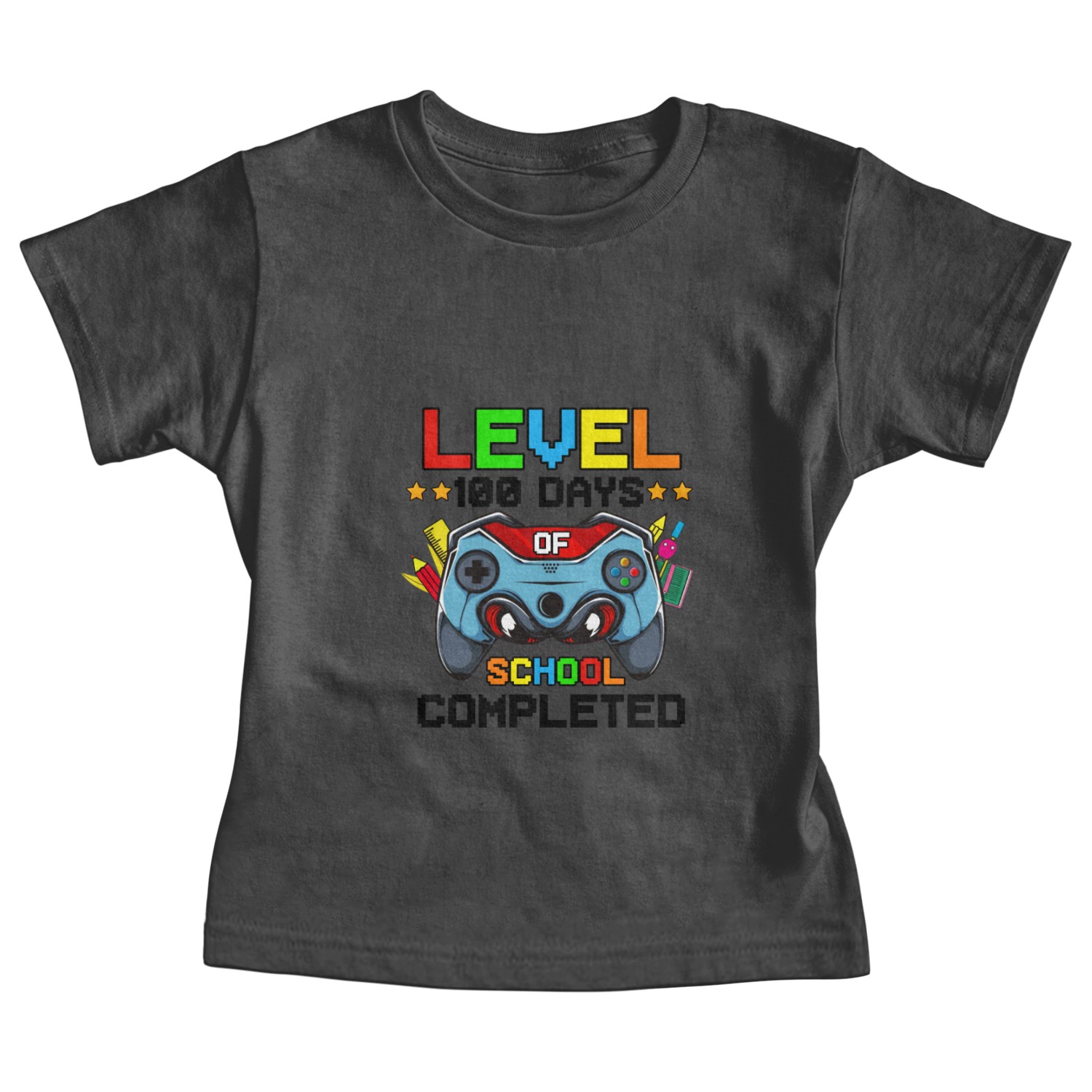 Level 100 Days Of School Completed Student Baby Tees
