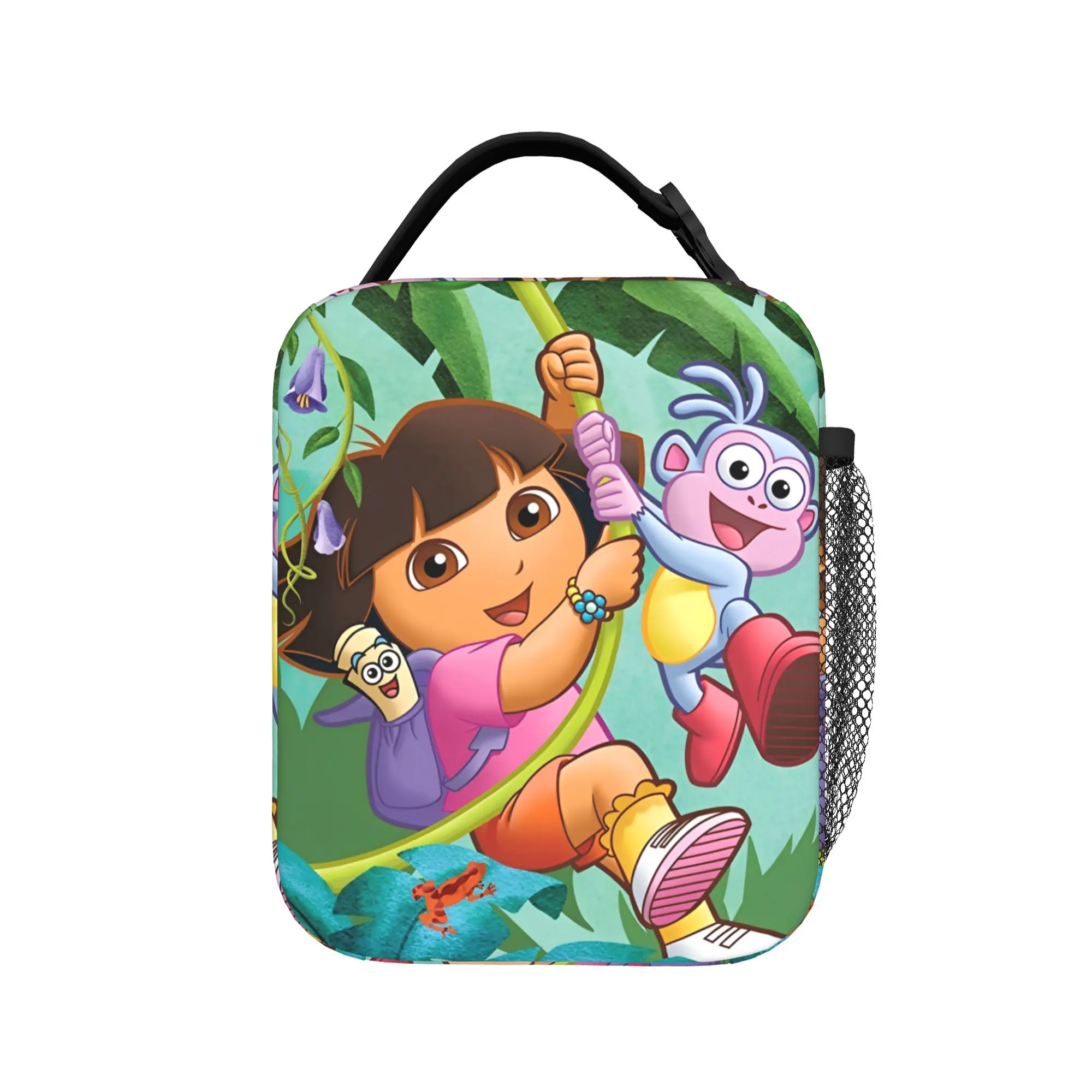 Kawaii Doras Cartoon Insulated Kids Lunch Bag