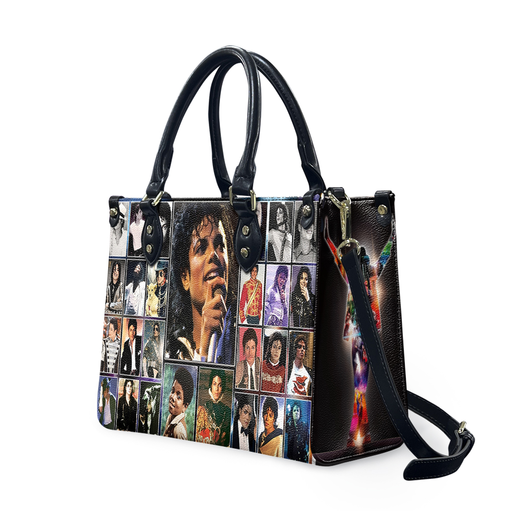 Michael Jackson Leather Handbag for Accessories and Bags