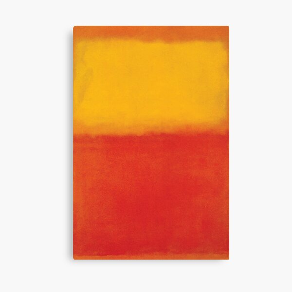 Mark Rothko | Orange and Yellow Canvas
