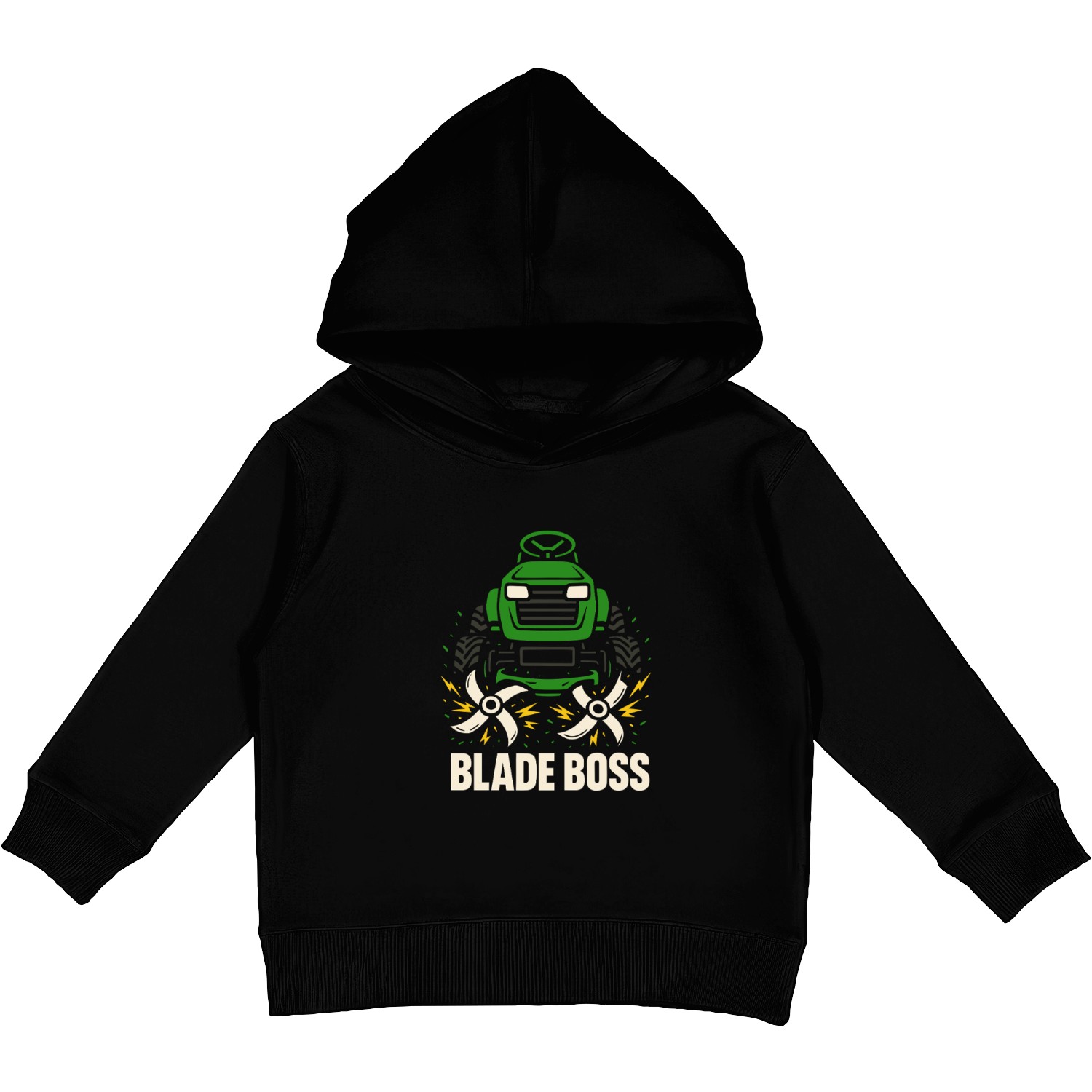 Lawn Mower Racing Gardener Racing Lawnmower Kids Pullover Hoodies