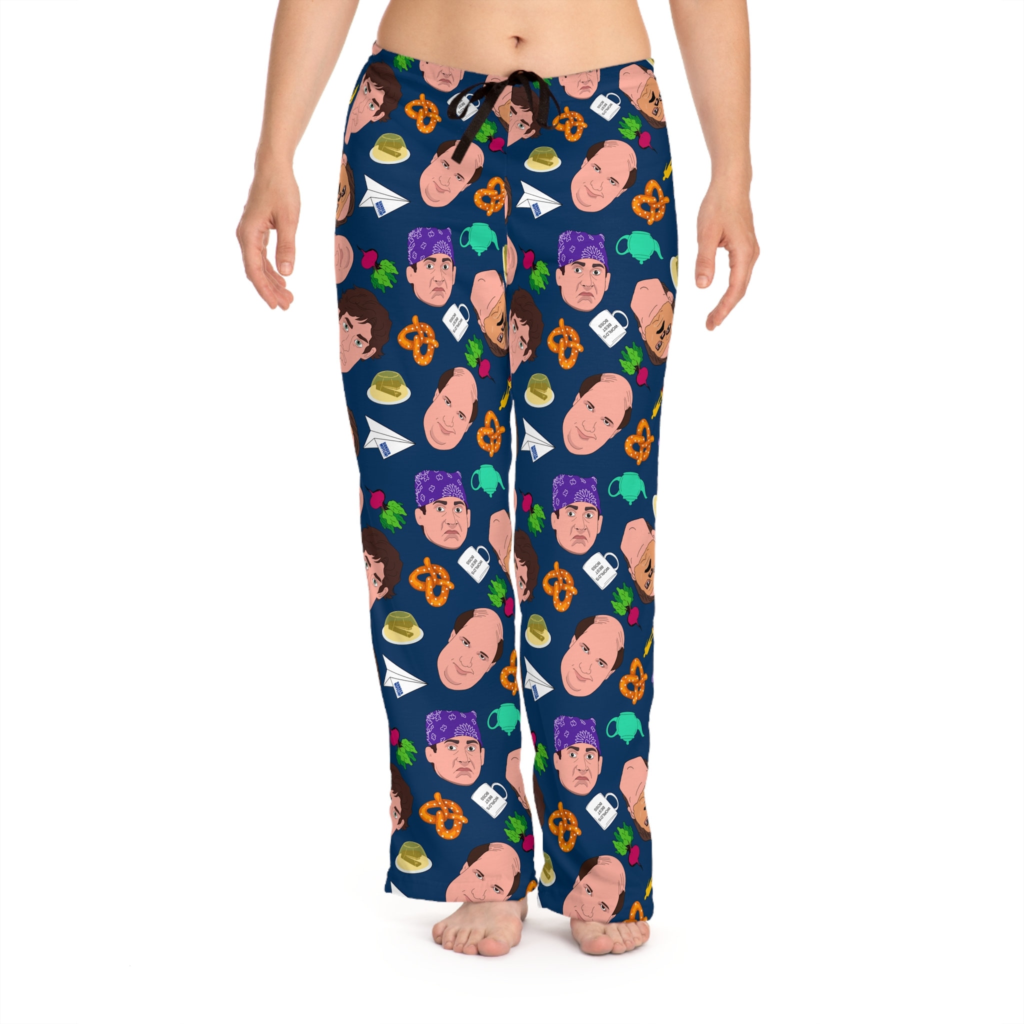 The Office Pants, The Office Dunder Mifflin Pajama Pants, Gift For Her, for Him