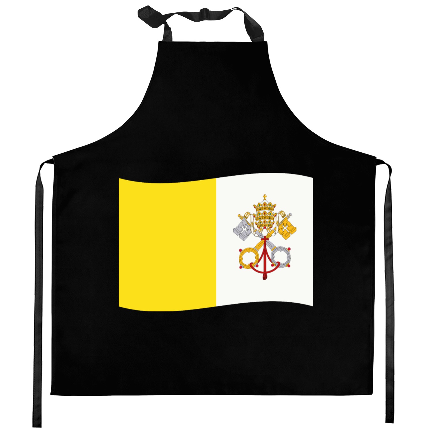 flag vatican Kitchen Aprons