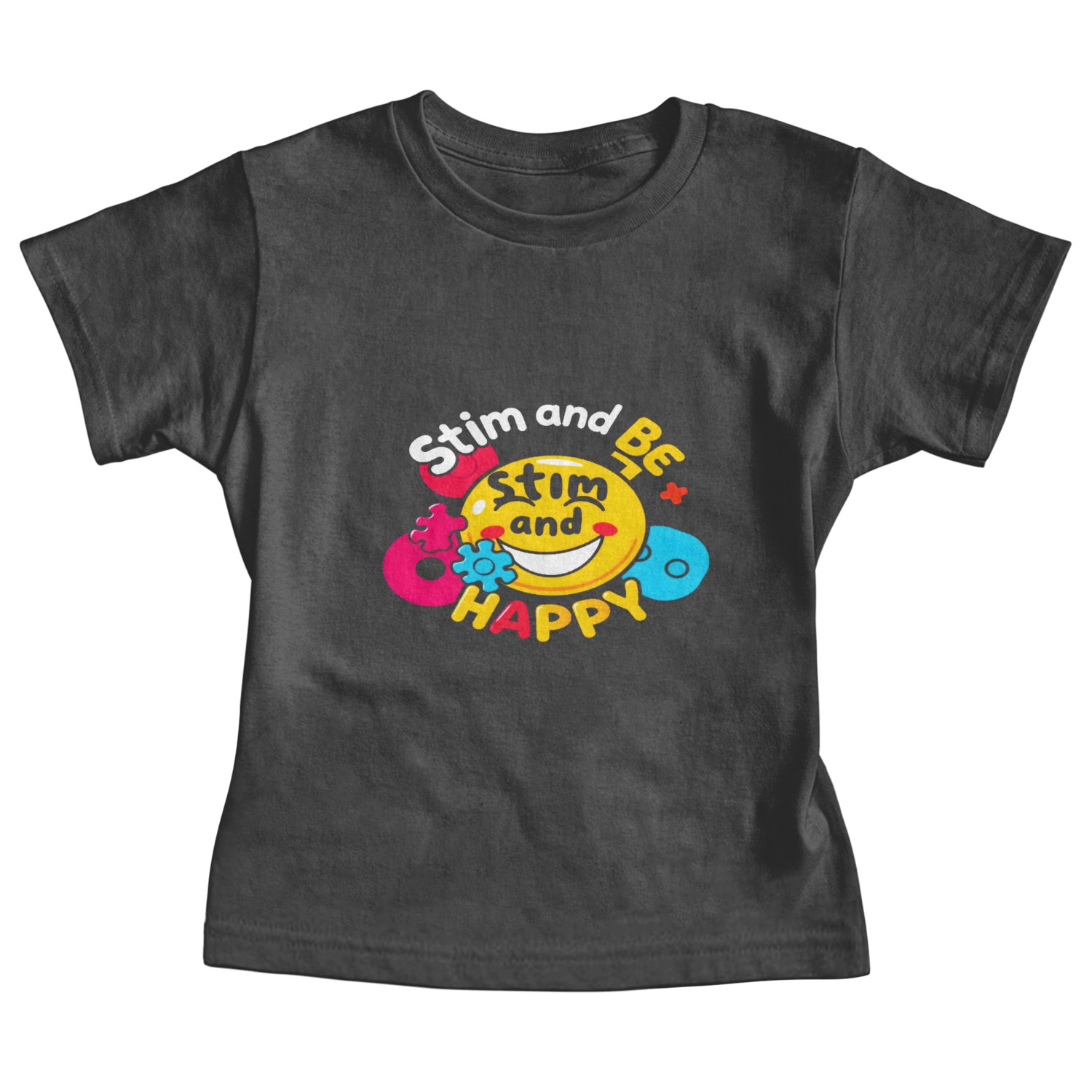 Stim and Be Happy Cute Design Baby Tees