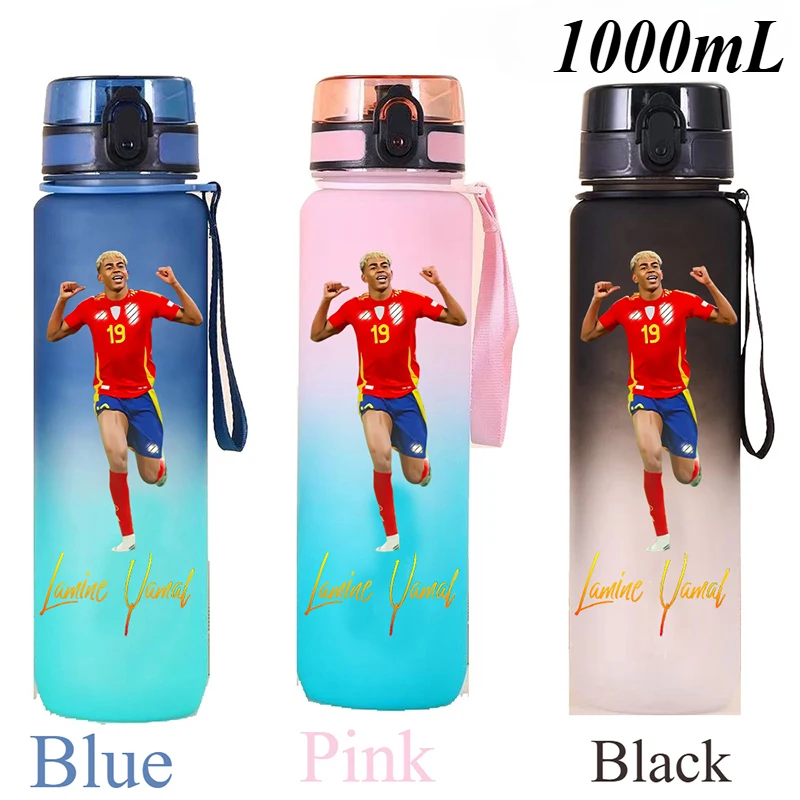 Lamine Yamal Water Track Bottle, Kid Back to School Bottle, School Gift, Birthday Gift For Soccer/Football Fan