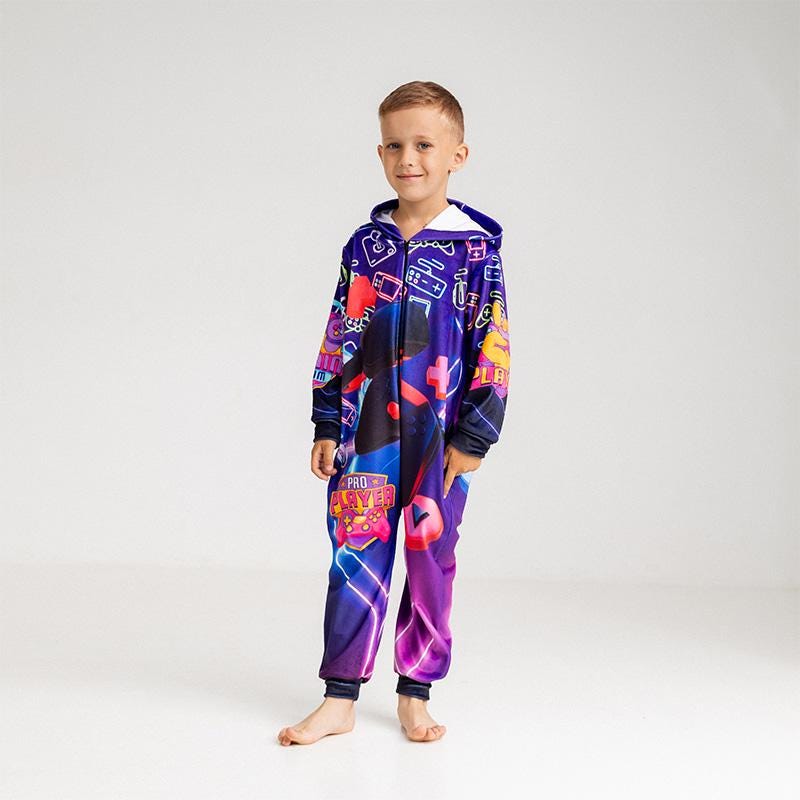 Christmas Men's Hooded Jumpsuit | Christmas Pajama Outfits | Family Matching Pajamas
